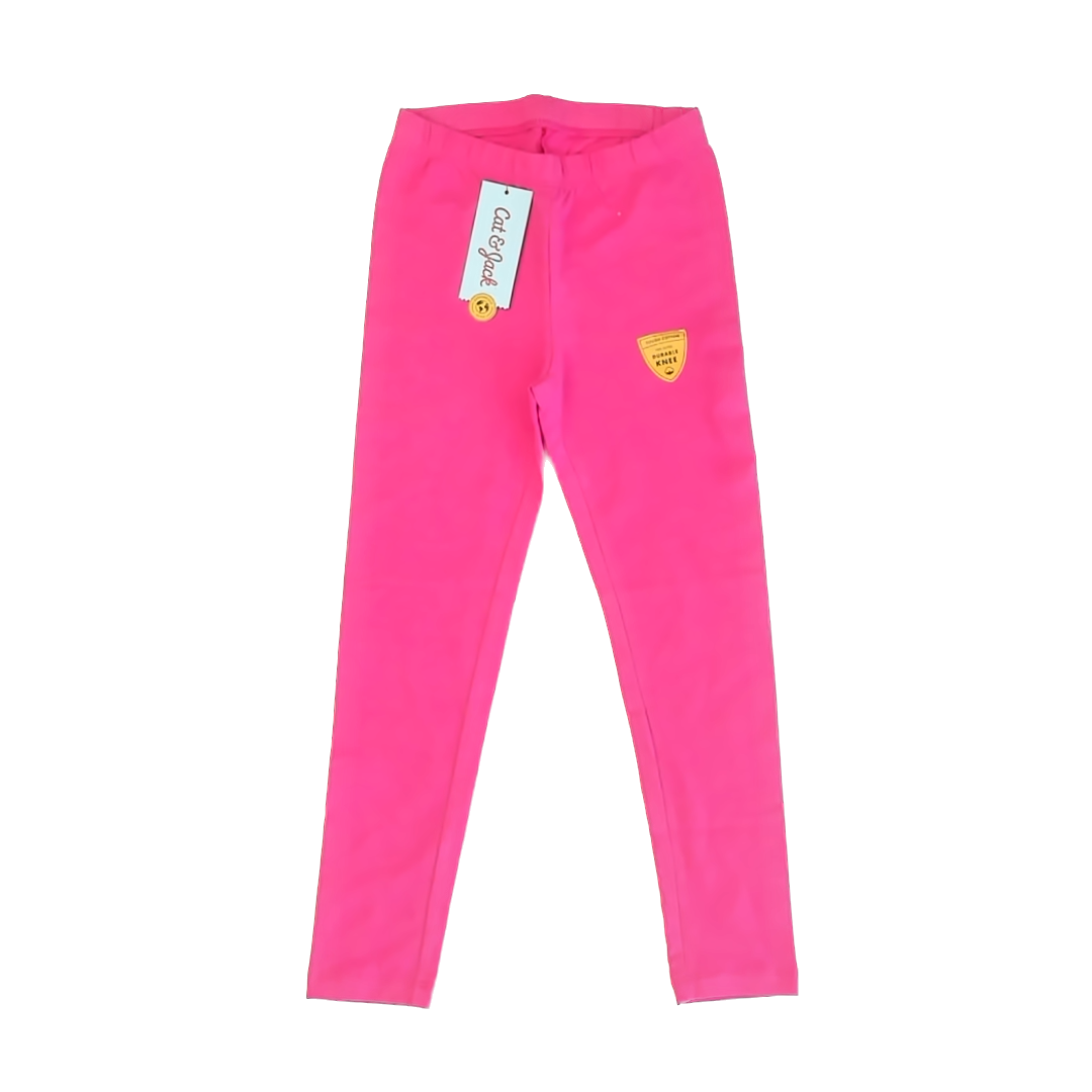 Cat & Jack Girls Pink Leggings Size: 8 Years Pink