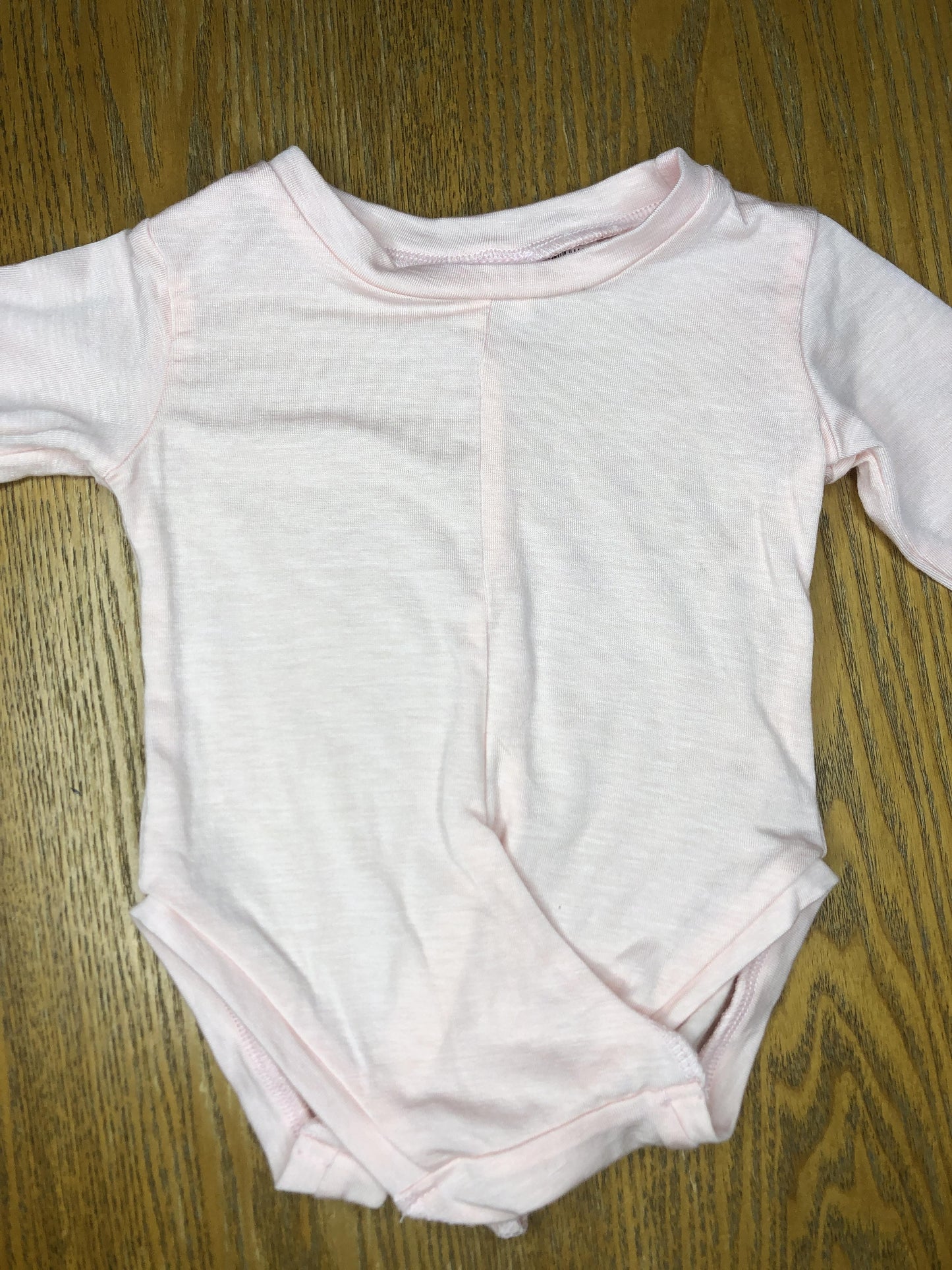Peasy Girls pink Onesie Size: 3-6 months pink