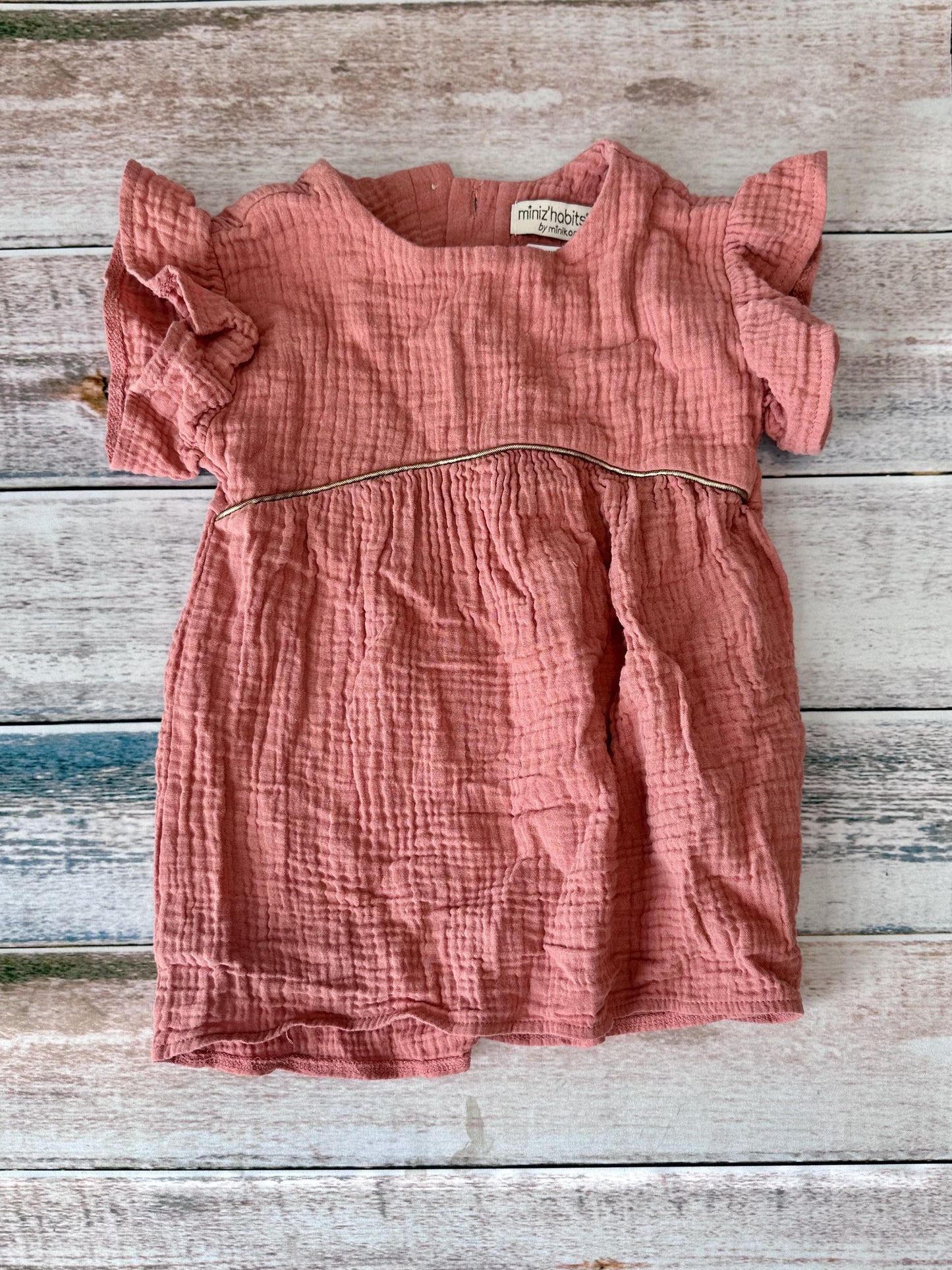 Miniz’habits Girls pink Dress Size: 18-24 months pink