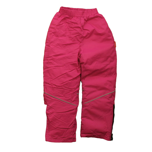 One Kid Girls Pink Snow Pants Size: 5T Pink