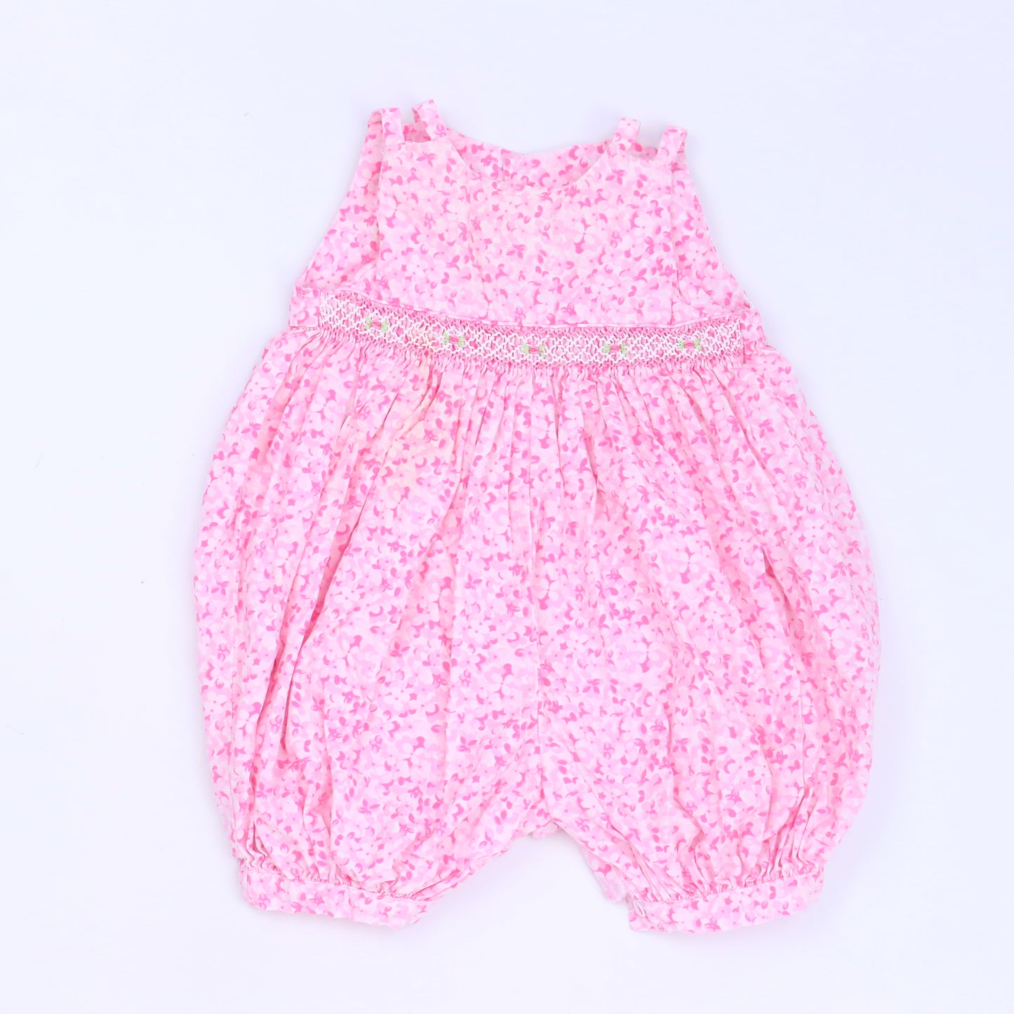 Sophie Dess Girls Pink Romper Size: 6 Months Pink