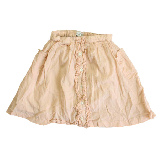 Petite Lucette Girls Pink Skirt Size: Junior 2 Pink