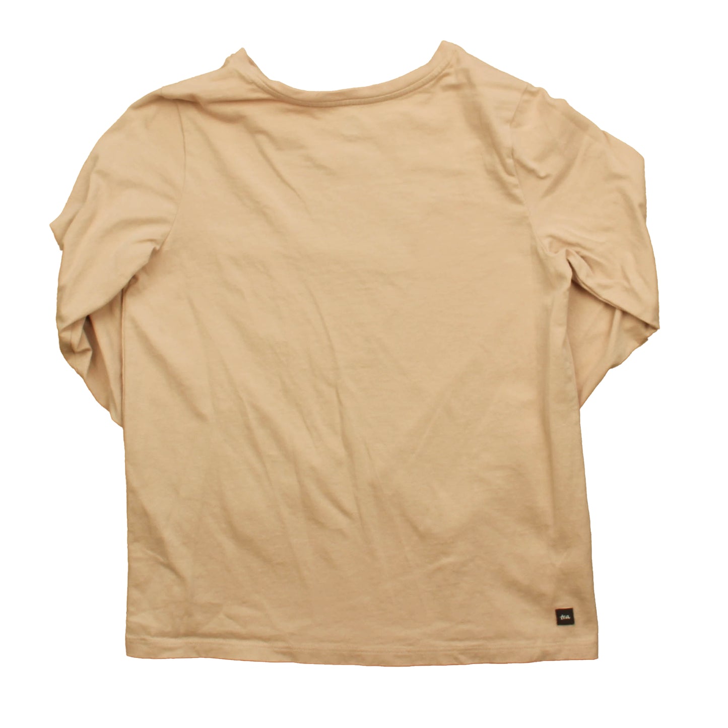 Tea Collection Girls Pink Long Sleeve T-Shirt Size: 12 Years Pink