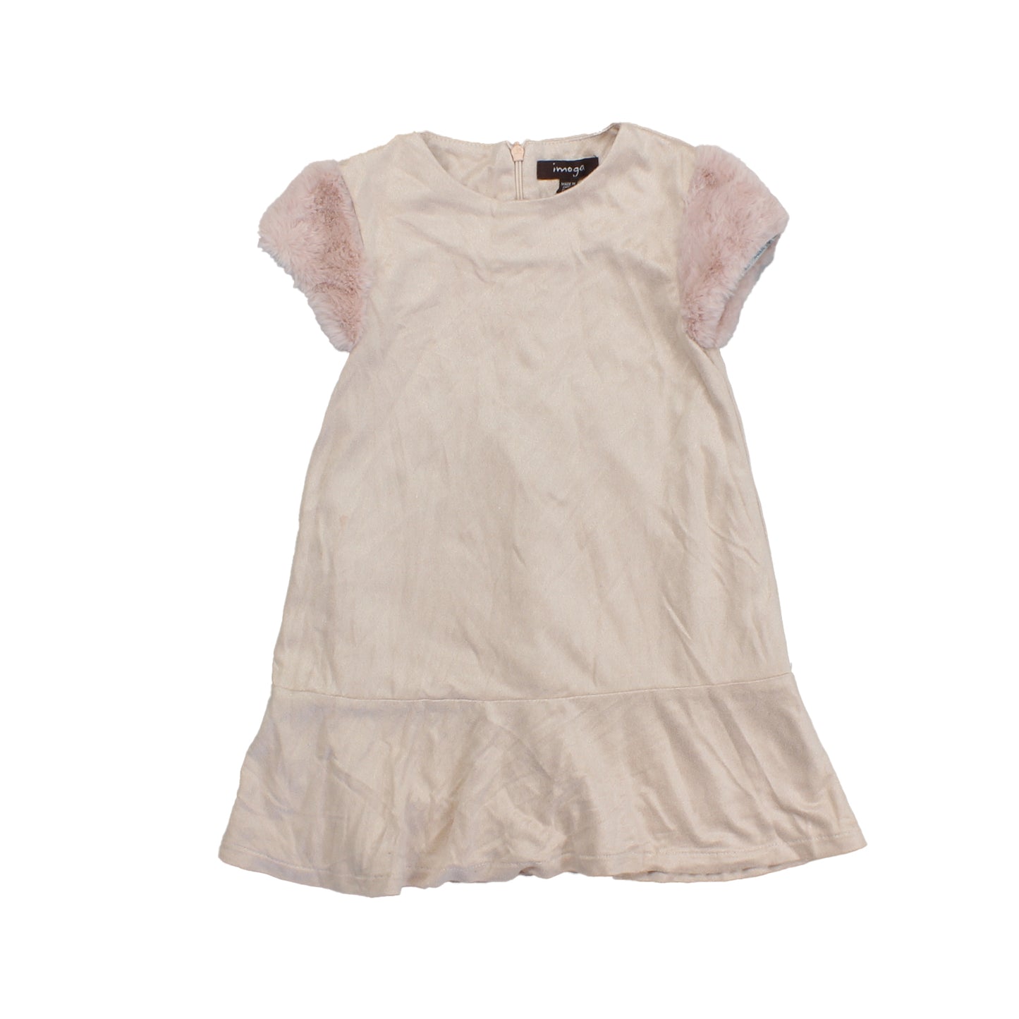 Imoga Girls Pink Dress Size: 2T Pink