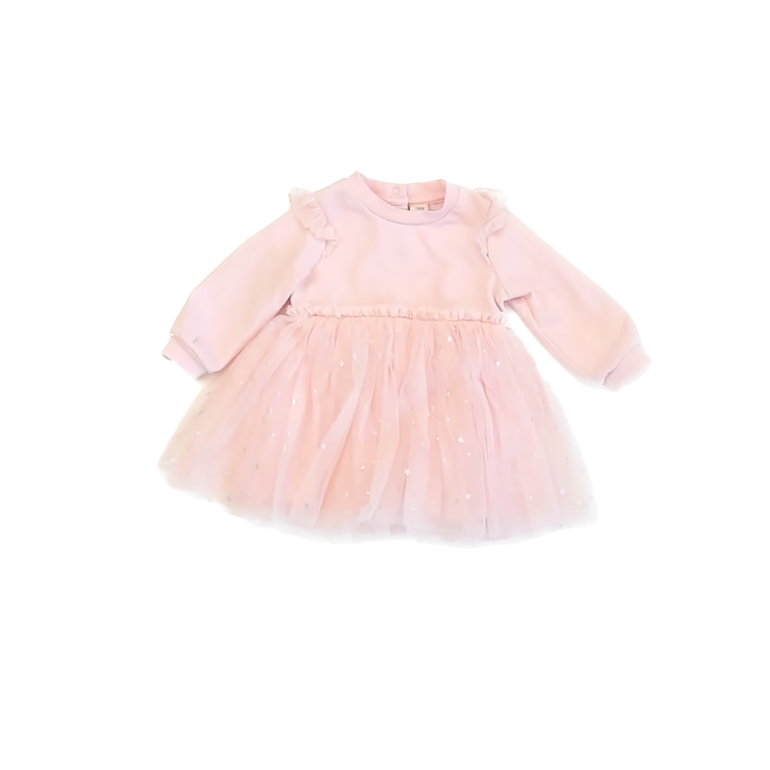 Tucker & Tate Girls Pink Dress Size: 9 Months Pink