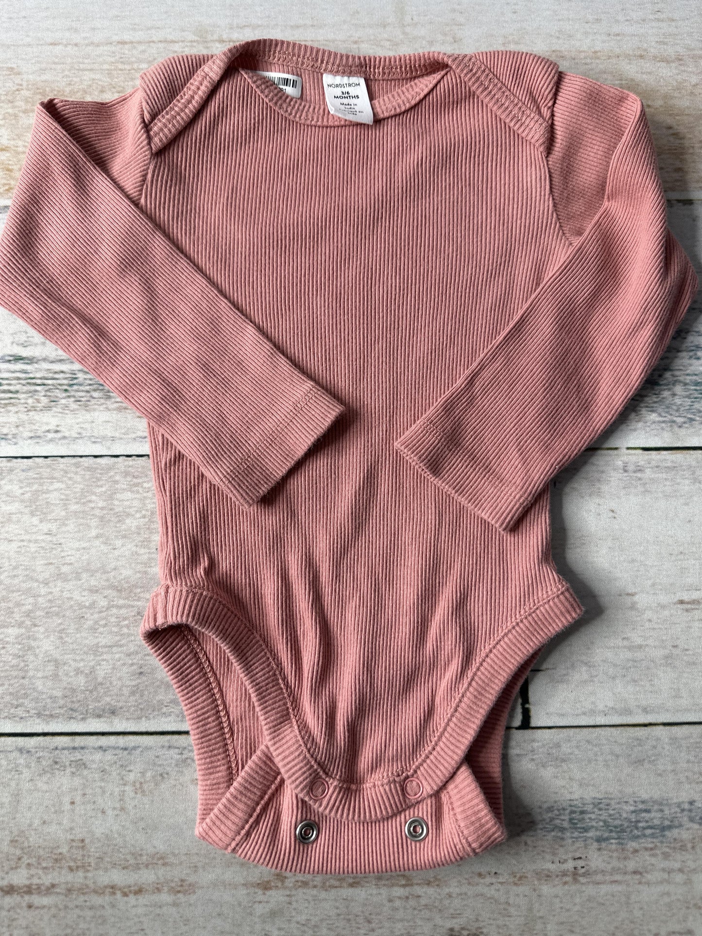 Nordstrom Girls pink Onesie Size: 3-6 months pink