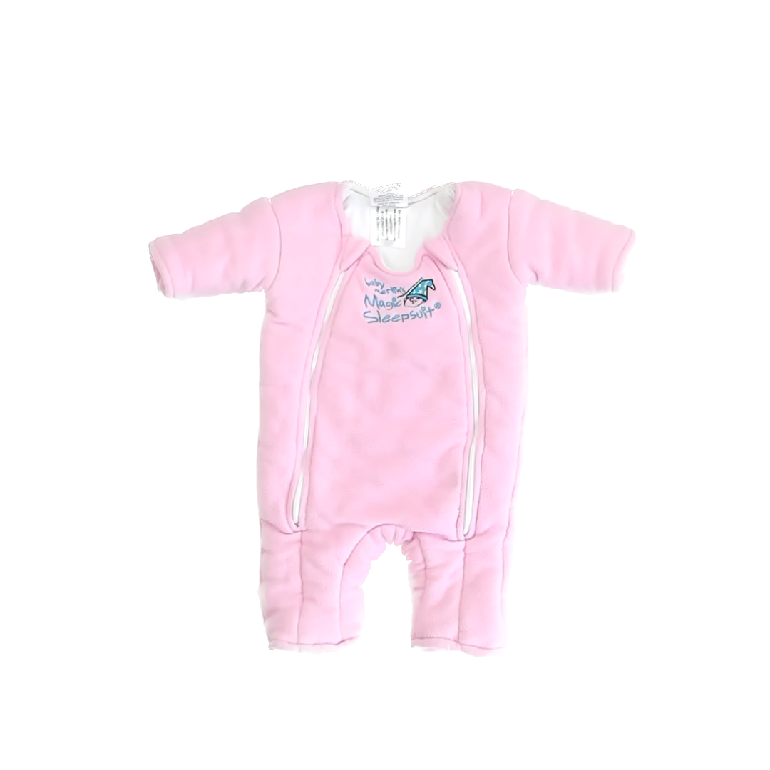 Baby Merlin's Magic Sleepsuit Girls Pink Sleepsack Size: 3-6 Months | 12-18lbs Pink