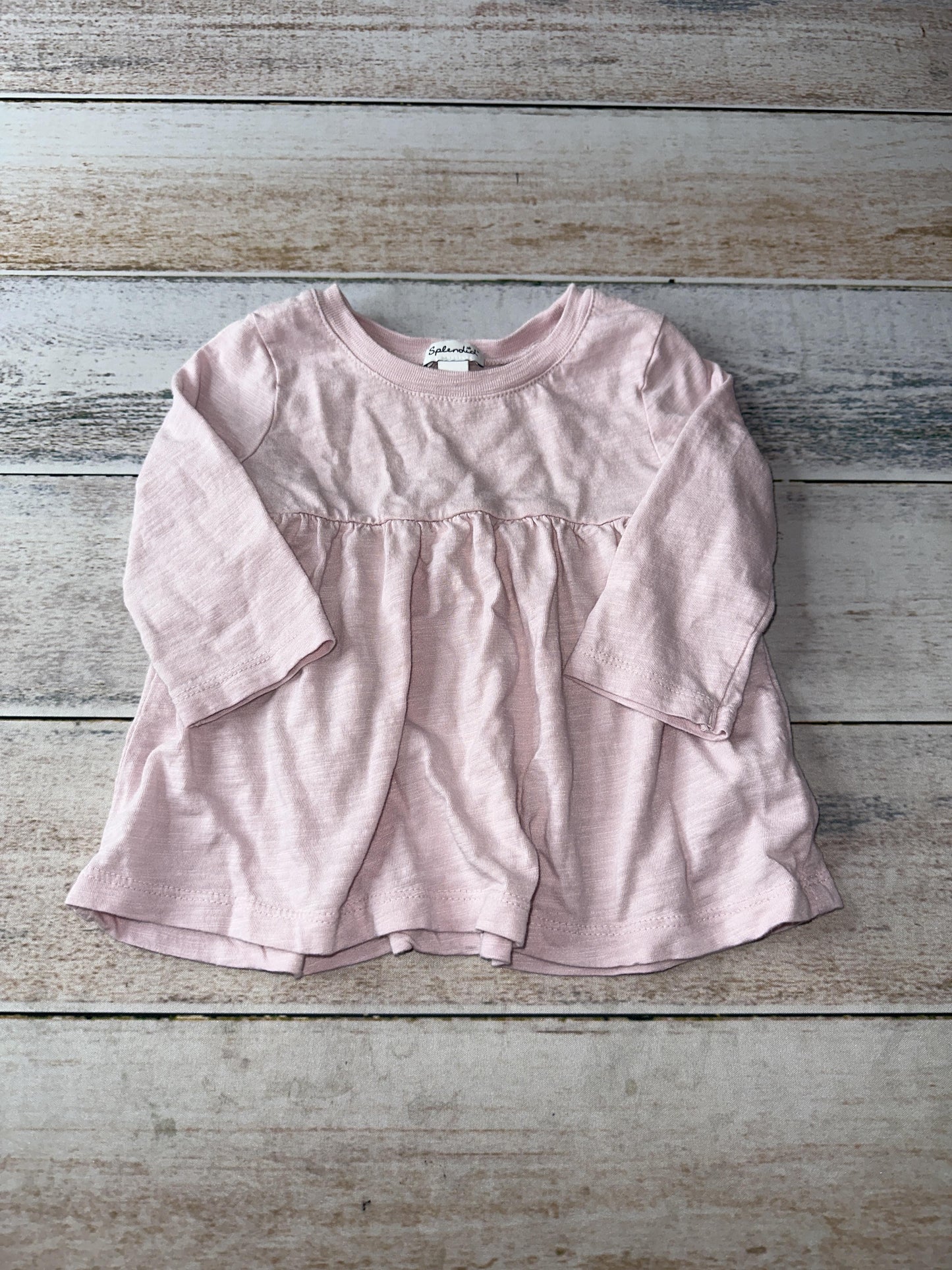 Splendid Girls pink Long Sleeve Shirt Size: 12-18 months pink
