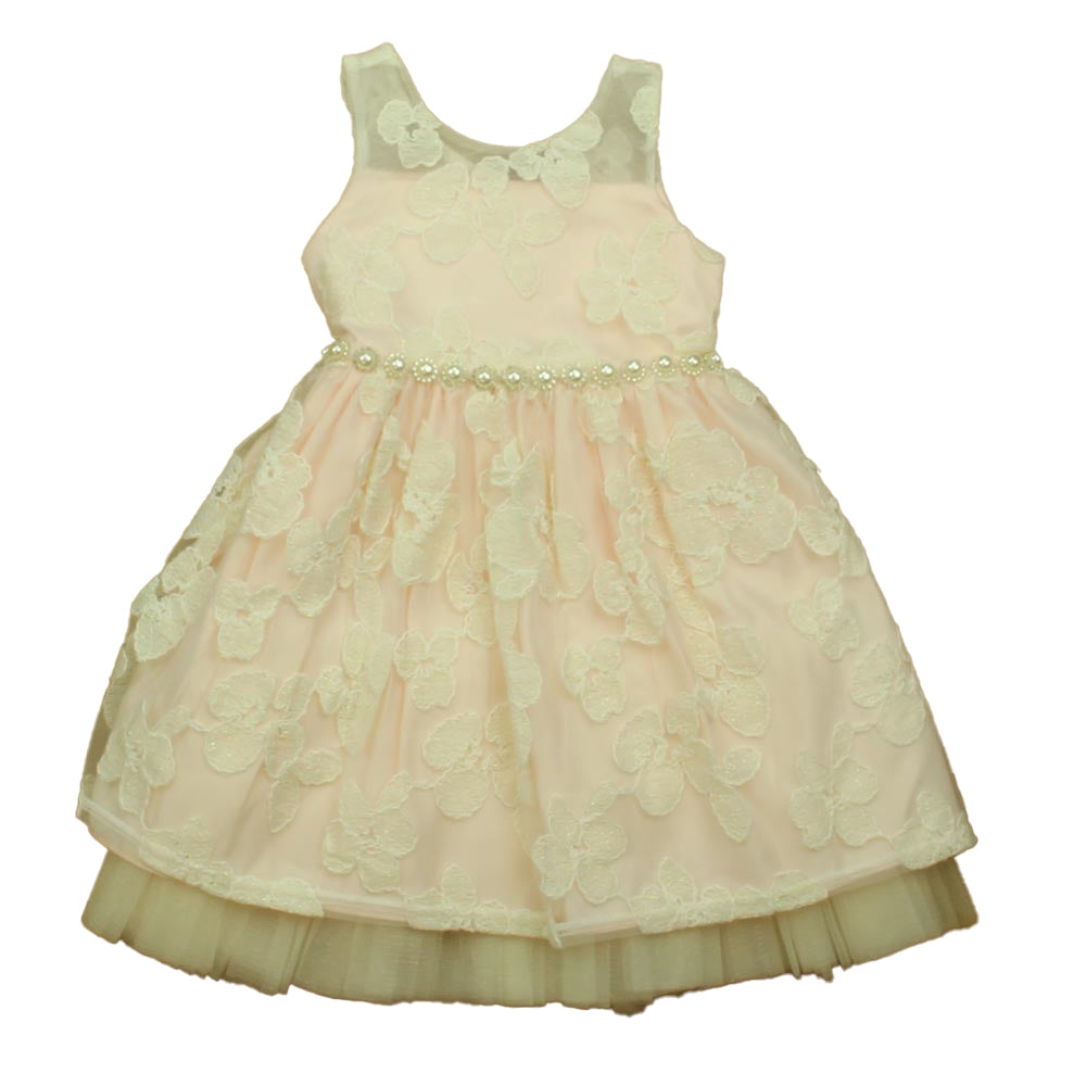 American Princess Girls Pink Special Occasion Dress Size: 2T Pink