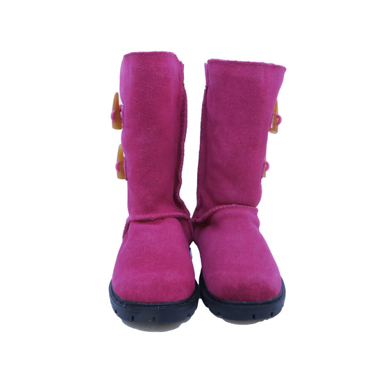Pedoped Girls Pink Boots Size: 6-6.5 Toddler