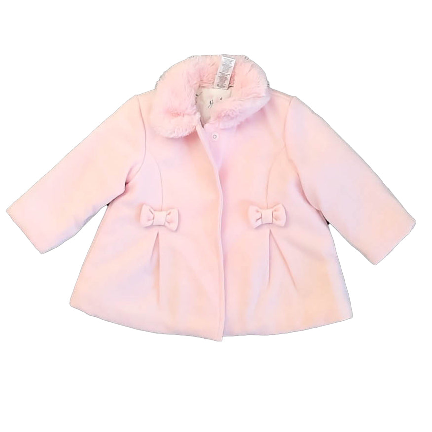 Little Me Girls Pink Jacket Size: 12 Months Pink