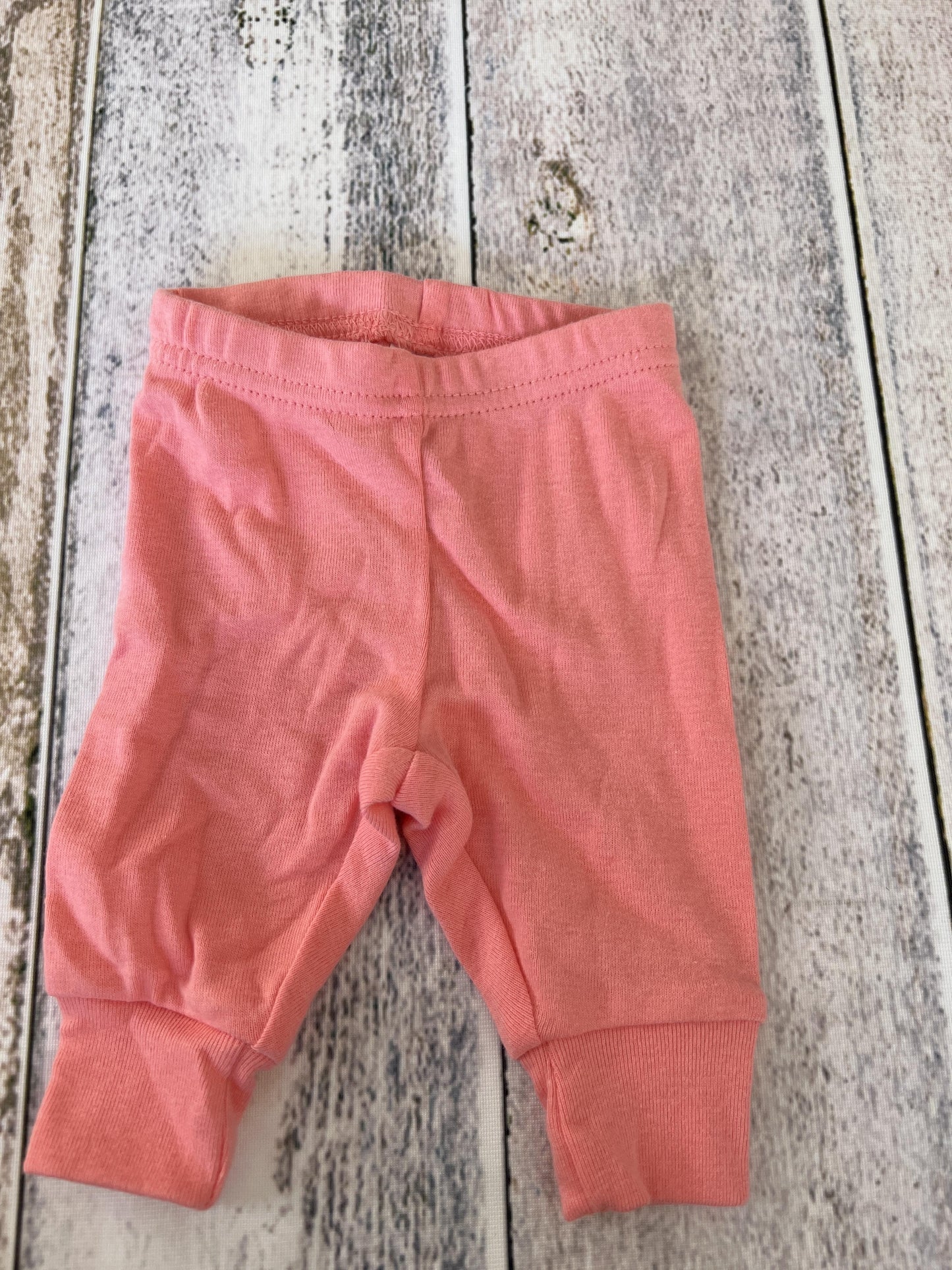 Just Born Girls pink Pants Size: Newborn pink