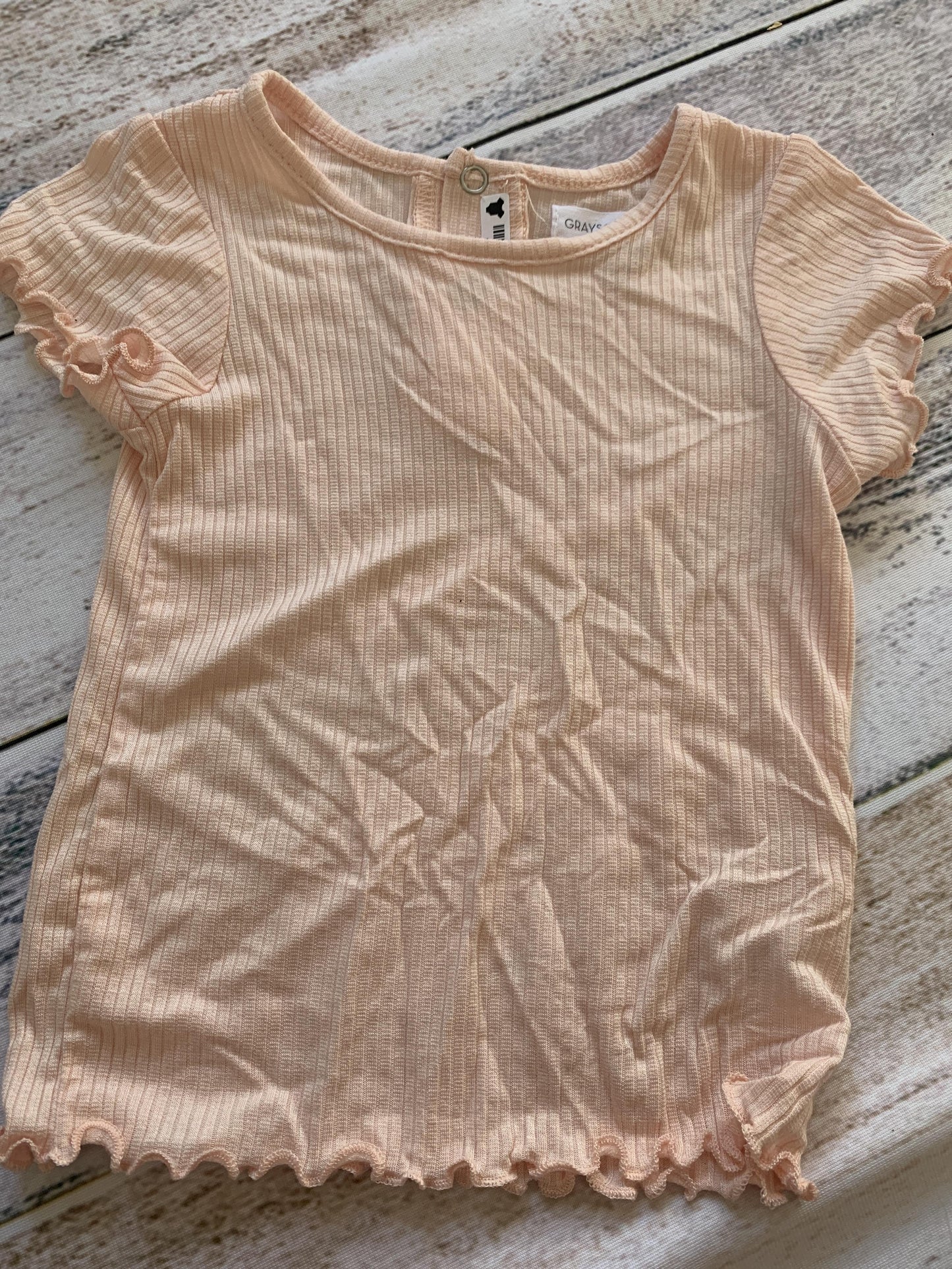 Grayson mini Girls pink Shirt Size: 12M pink