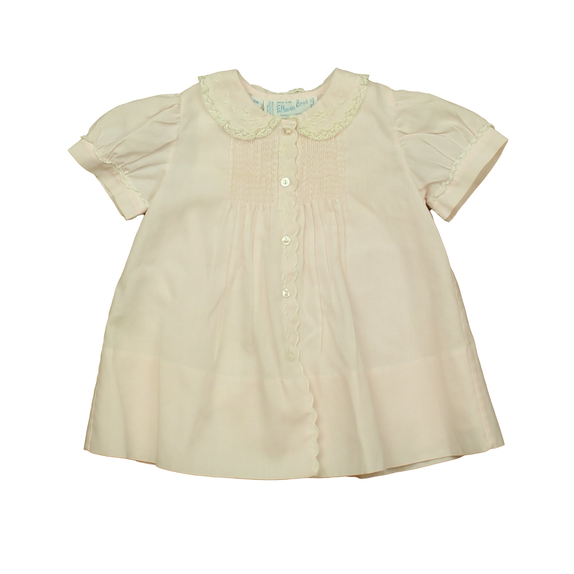 Feltman Bros. Girls Pink Dress Size: 3 Months Pink