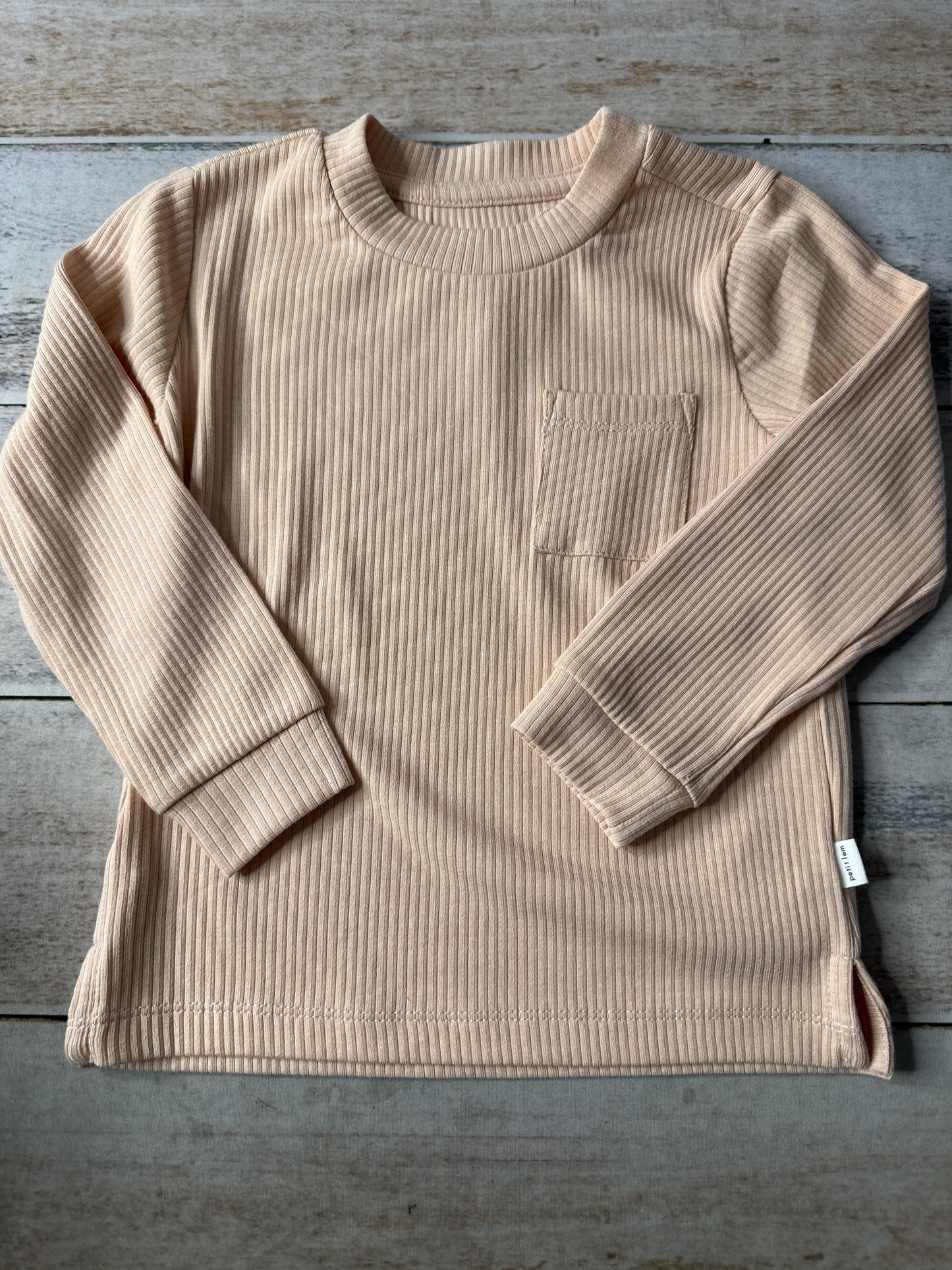 Petit Lemi Girls pink Long Sleeve T-Shirt Size: 2T pink