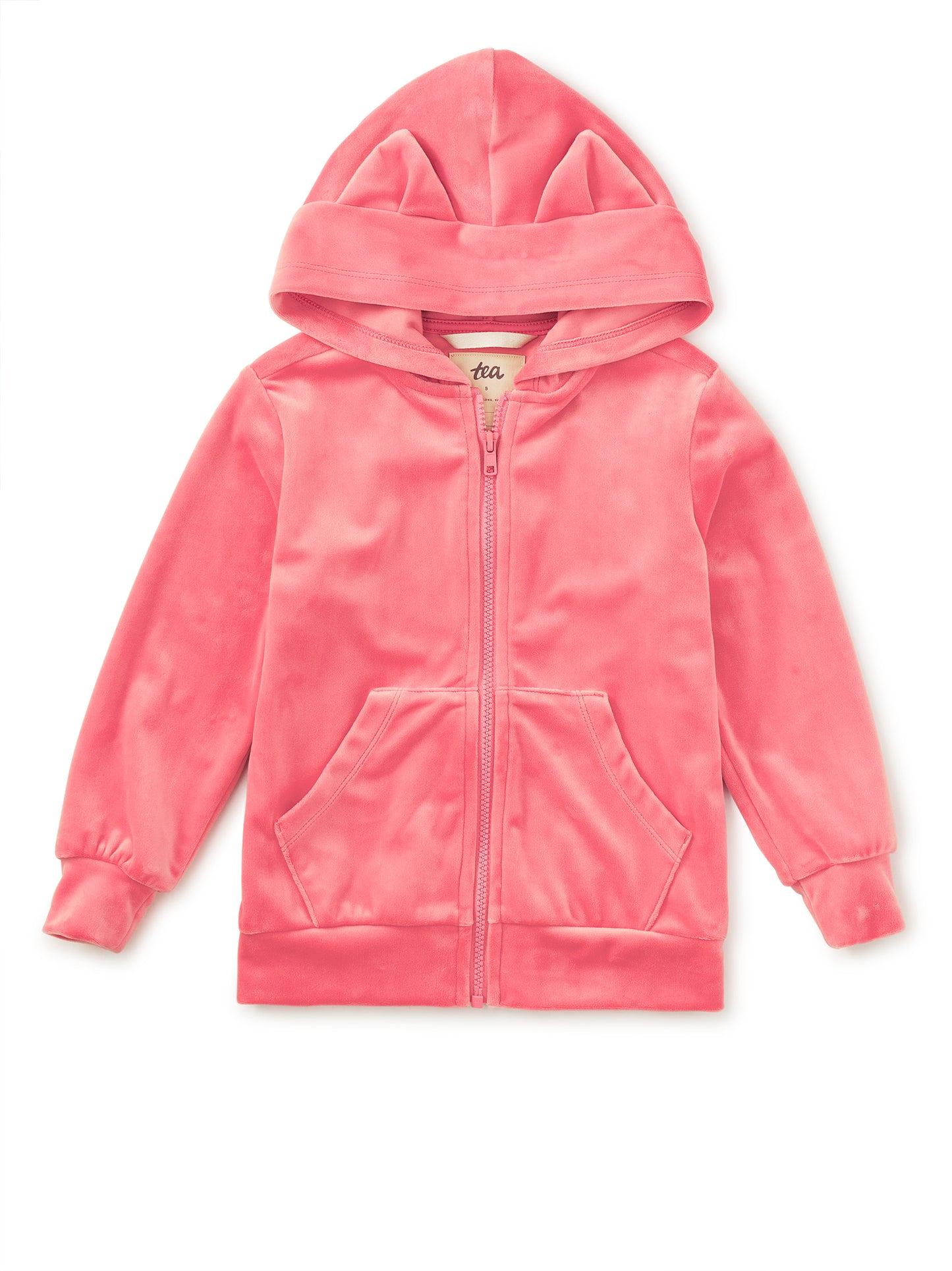 Tea Collection Girls Pink Hoodie Size: 5T Pink