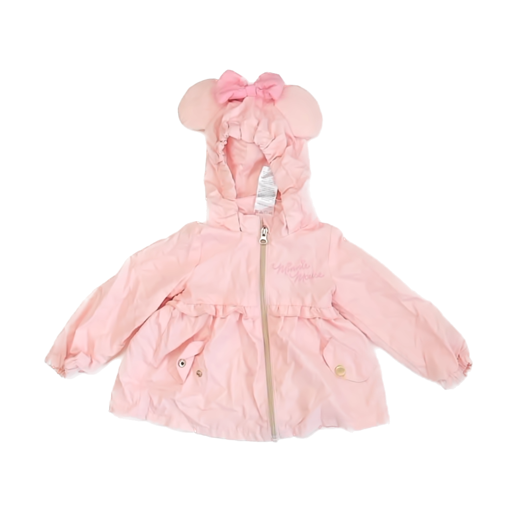 Minnie Mouse Girls Pink Jacket Size: 2T Pink