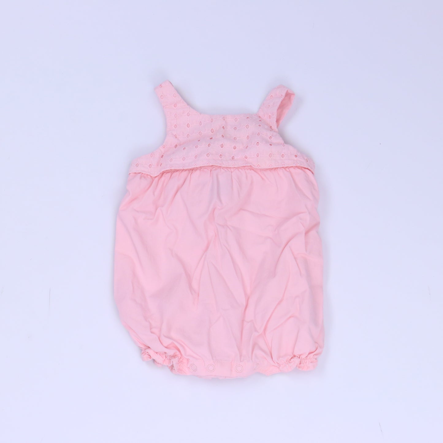 Janie & Jack Girls Pink Romper Size: 3-6 Months Pink