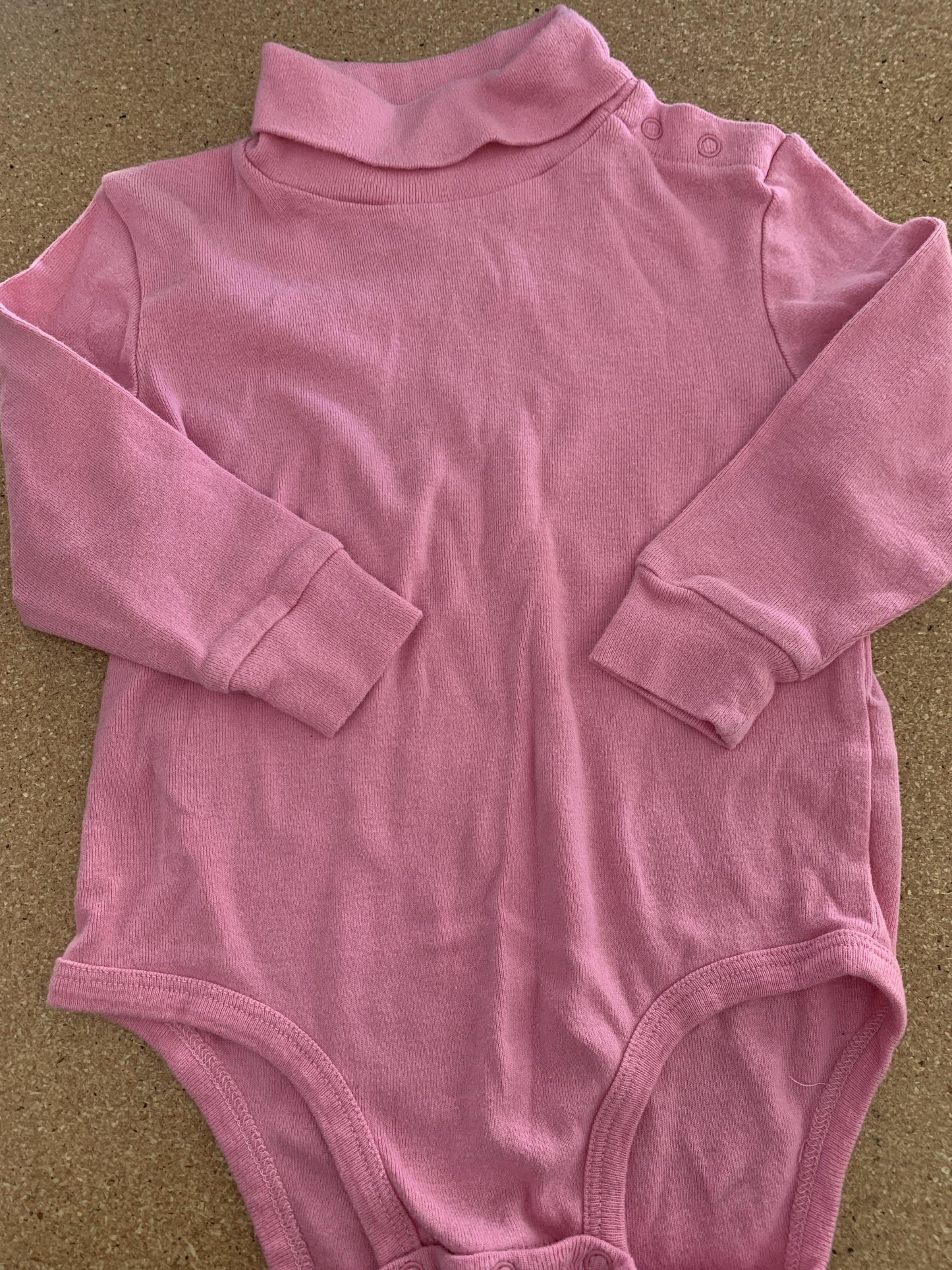Leveret Girls pink Onesie Size: 18 months pink