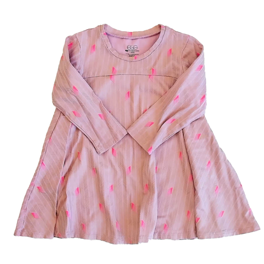 Egg Girls Pink Dress Size: 3T Pink