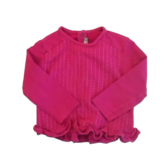 Catimini Girls Pink Long Sleeve T-Shirt Size: 18 Months Pink