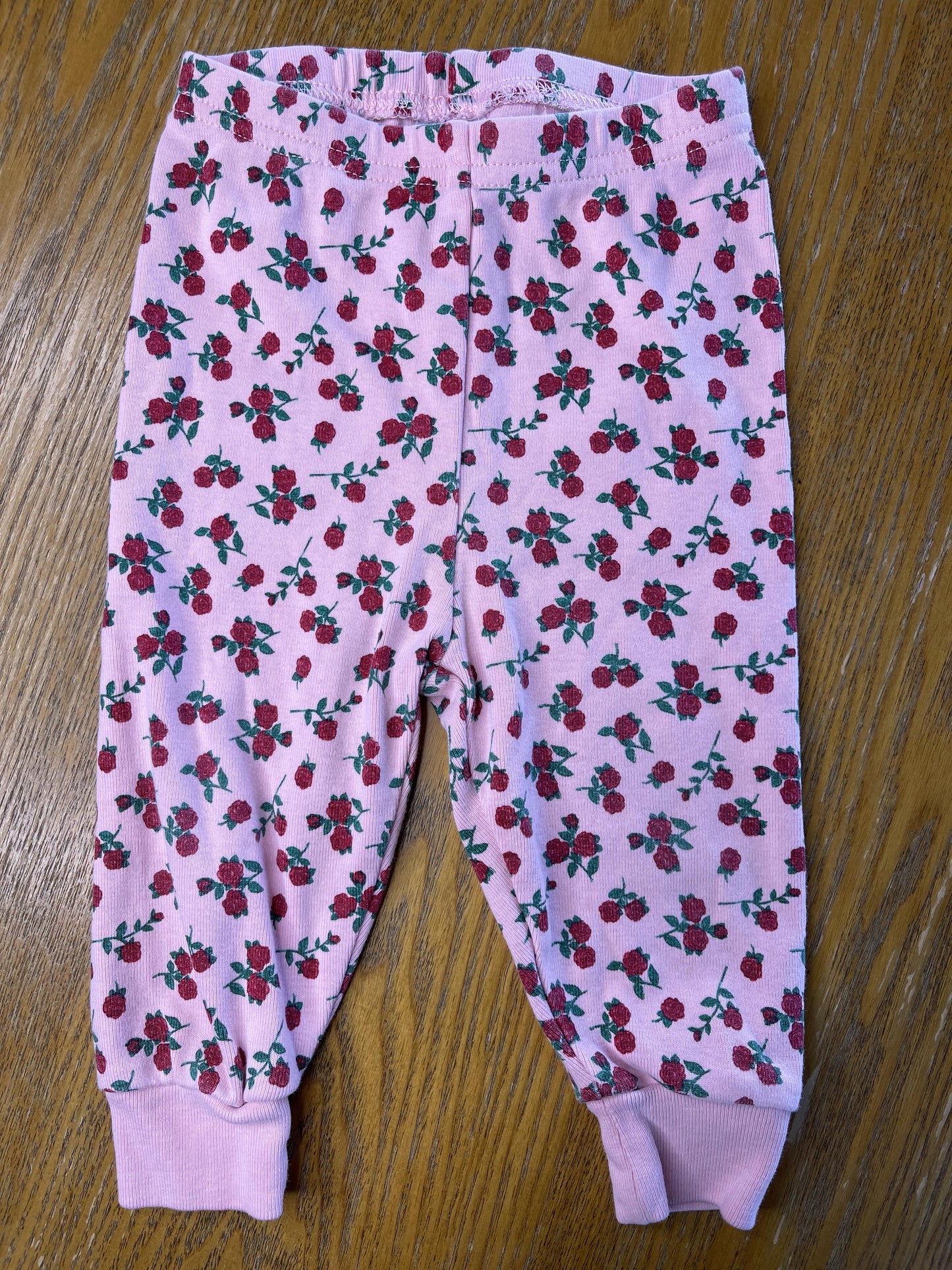 Janie and Jack Girls pink Pajamas Size: 6-12 months pink