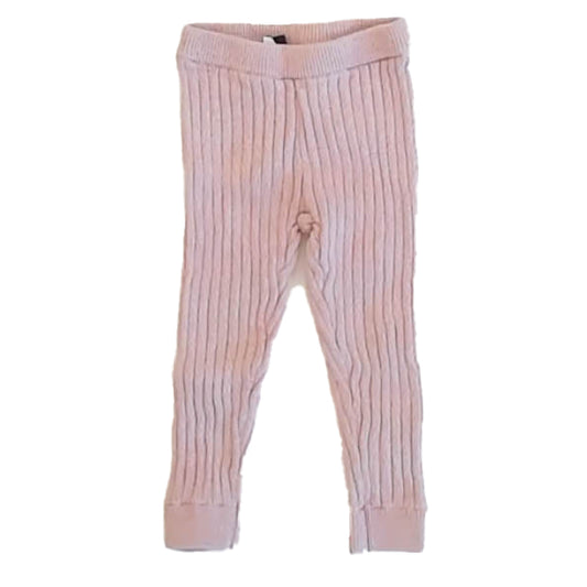 Tea Collection Girls Pink Leggings Size: 9-12 Months Pink