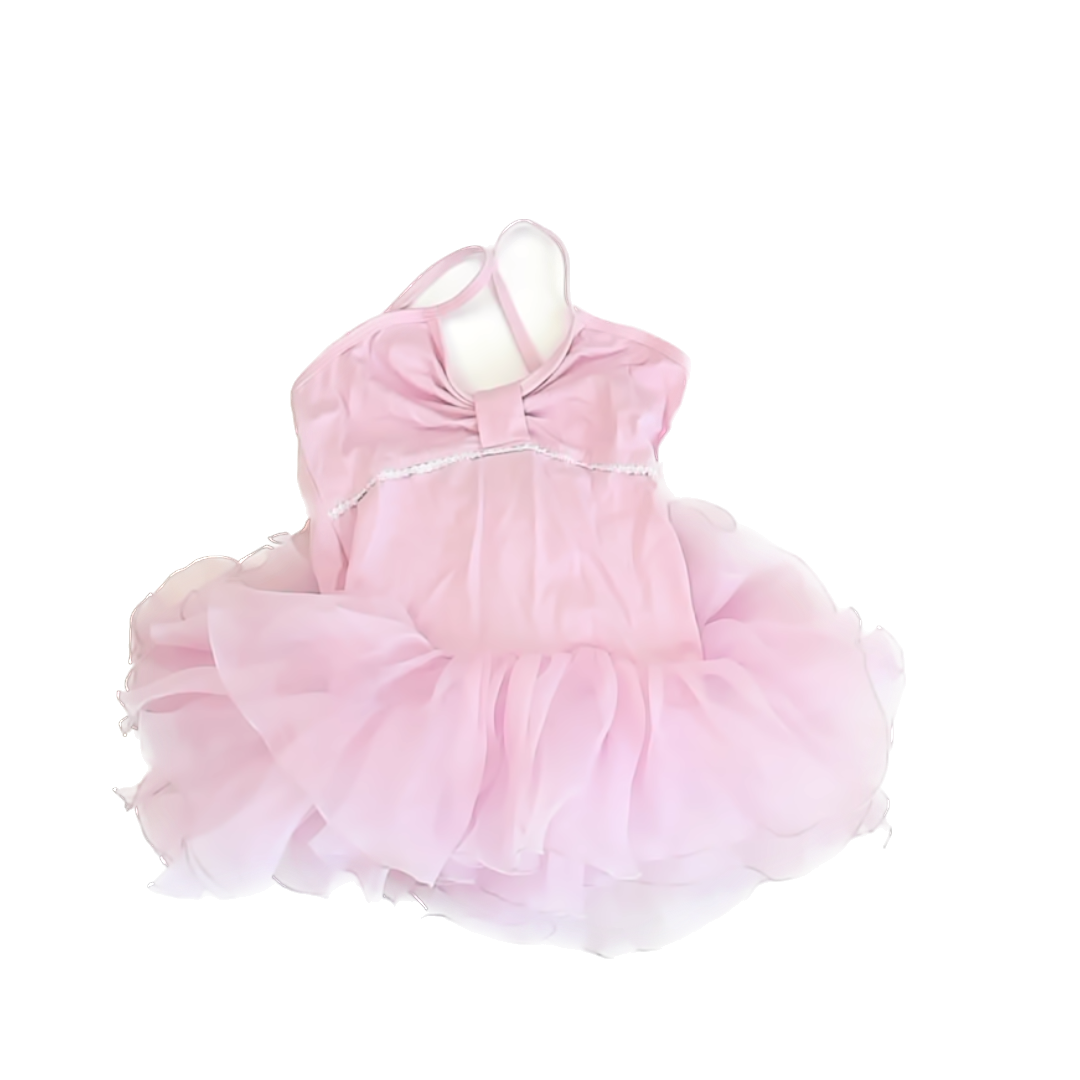Unknown Girls Pink Leotard Size: 8-9 Years Pink
