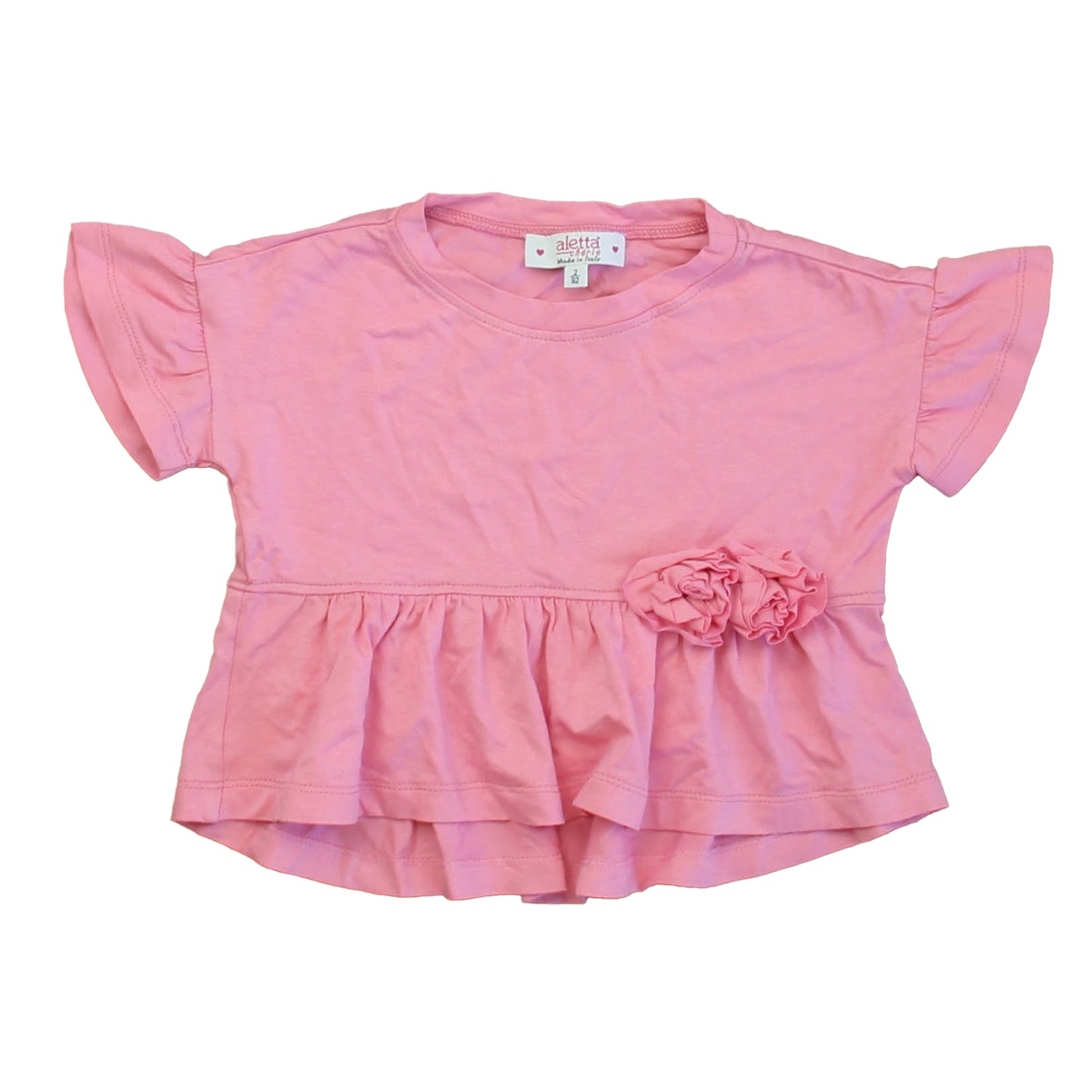 Aletta Cherie Girls Pink T-Shirt Size: 2T Pink