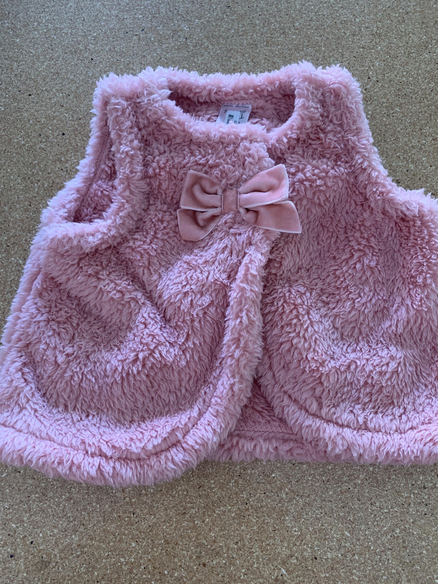 Carters Girls pink Vest Size: 6 months pink