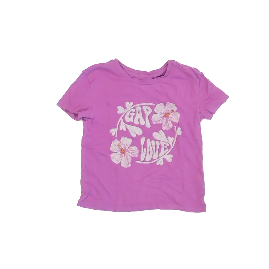 Gap Girls Pink T-Shirt Size: 8 Years Pink