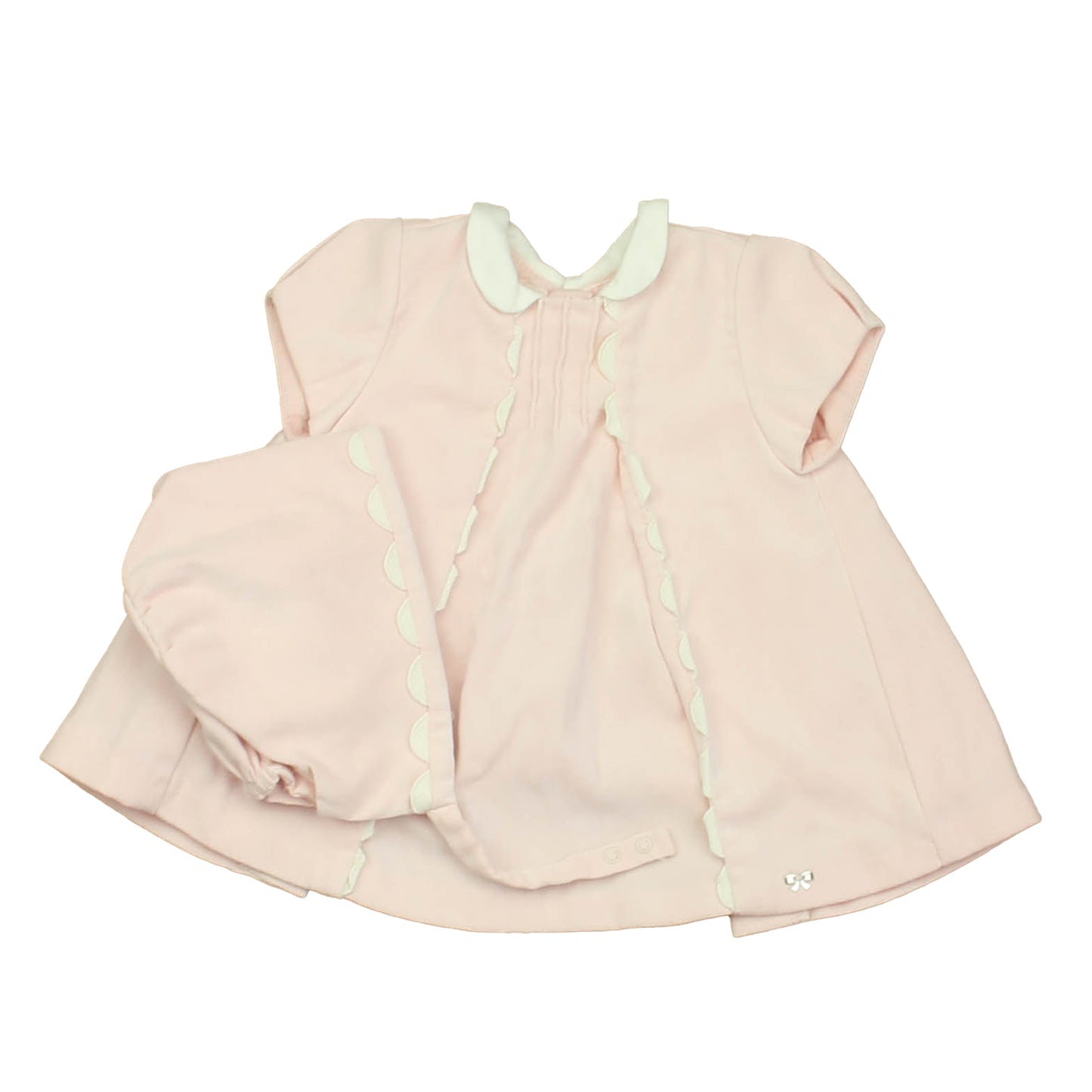 Mayoral Girls Pink Dress Size: 1-2 Months Pink