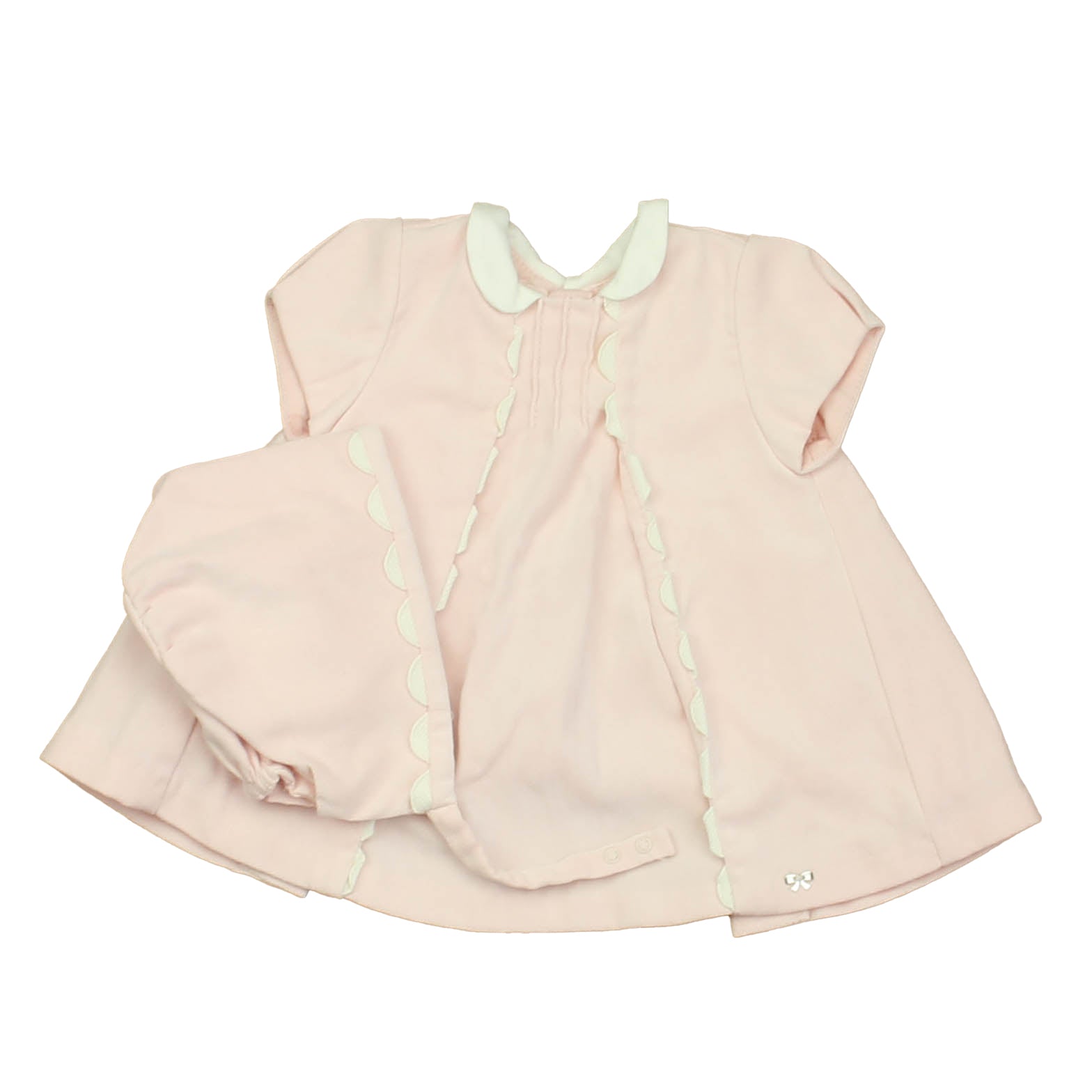 Mayoral Girls Pink Dress Size: 1-2 Months Pink