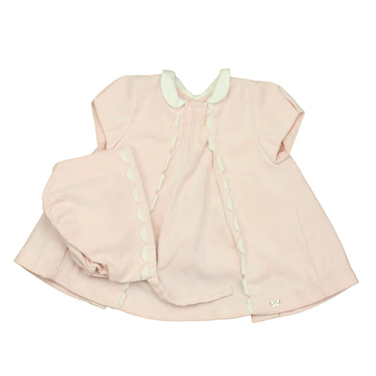 Mayoral Girls Pink Dress Size: 1-2 Months Pink