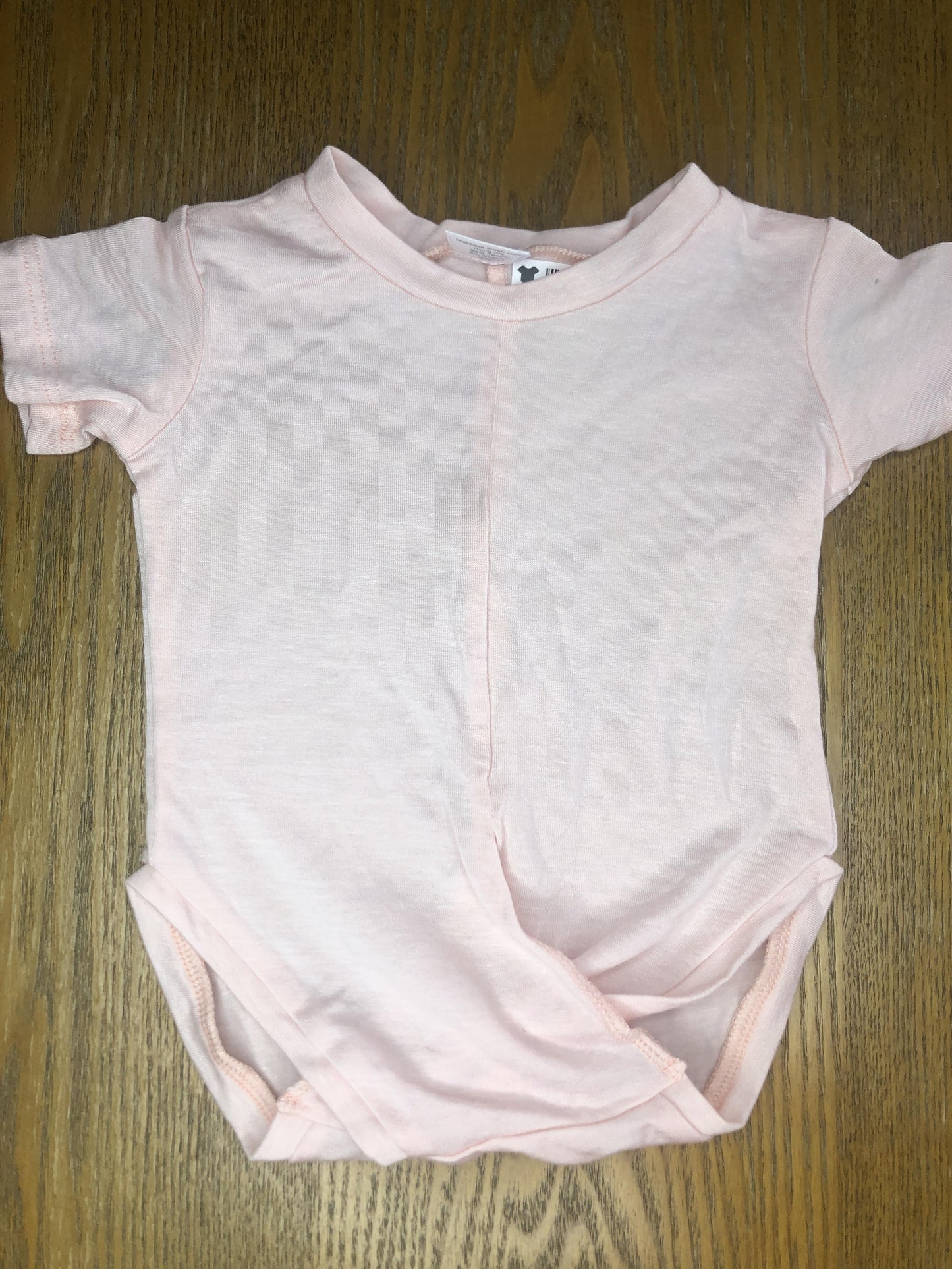 Peasy Girls pink Onesie Size: 3-6 months pink