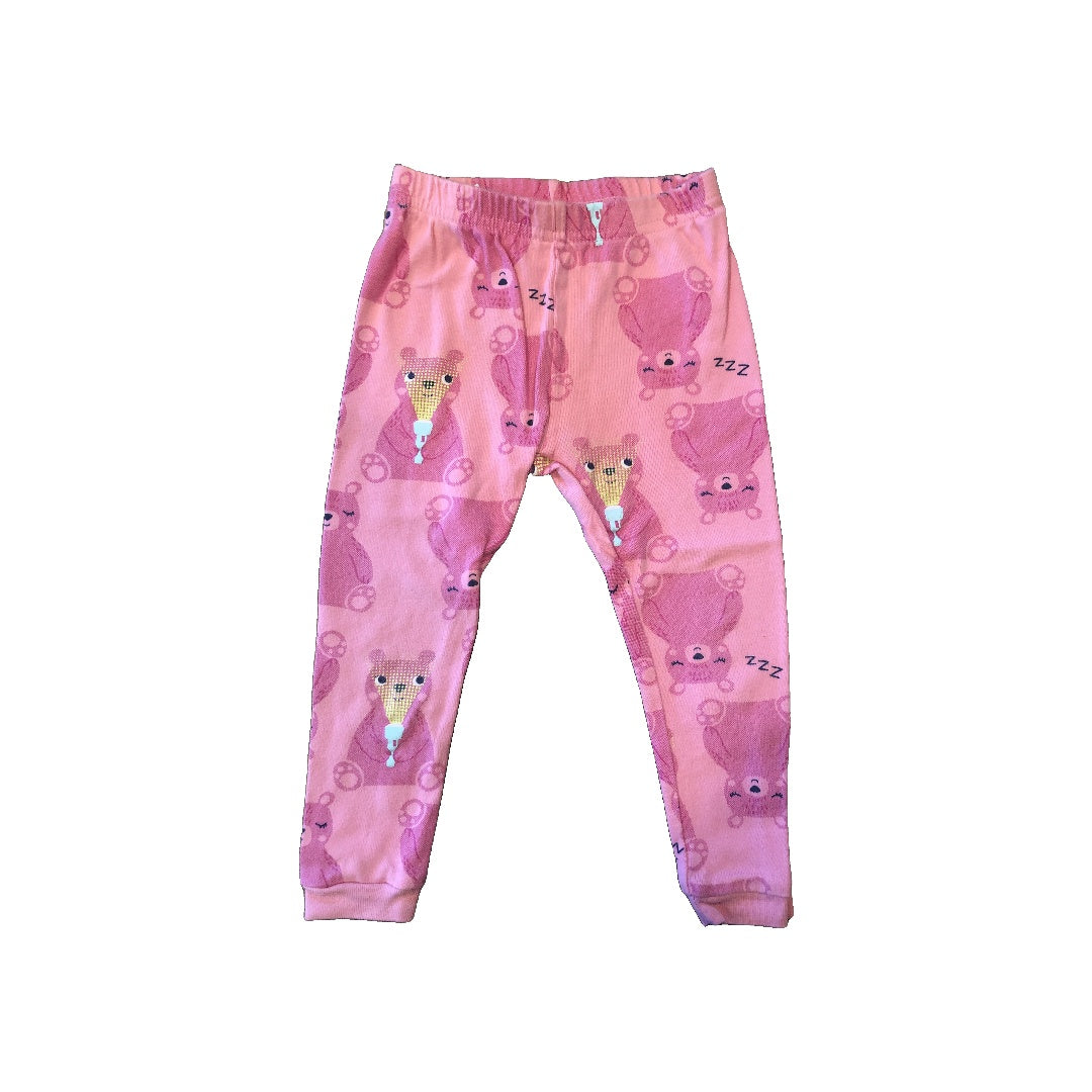 Carters Girls pink Pajamas Size: 18 months pink