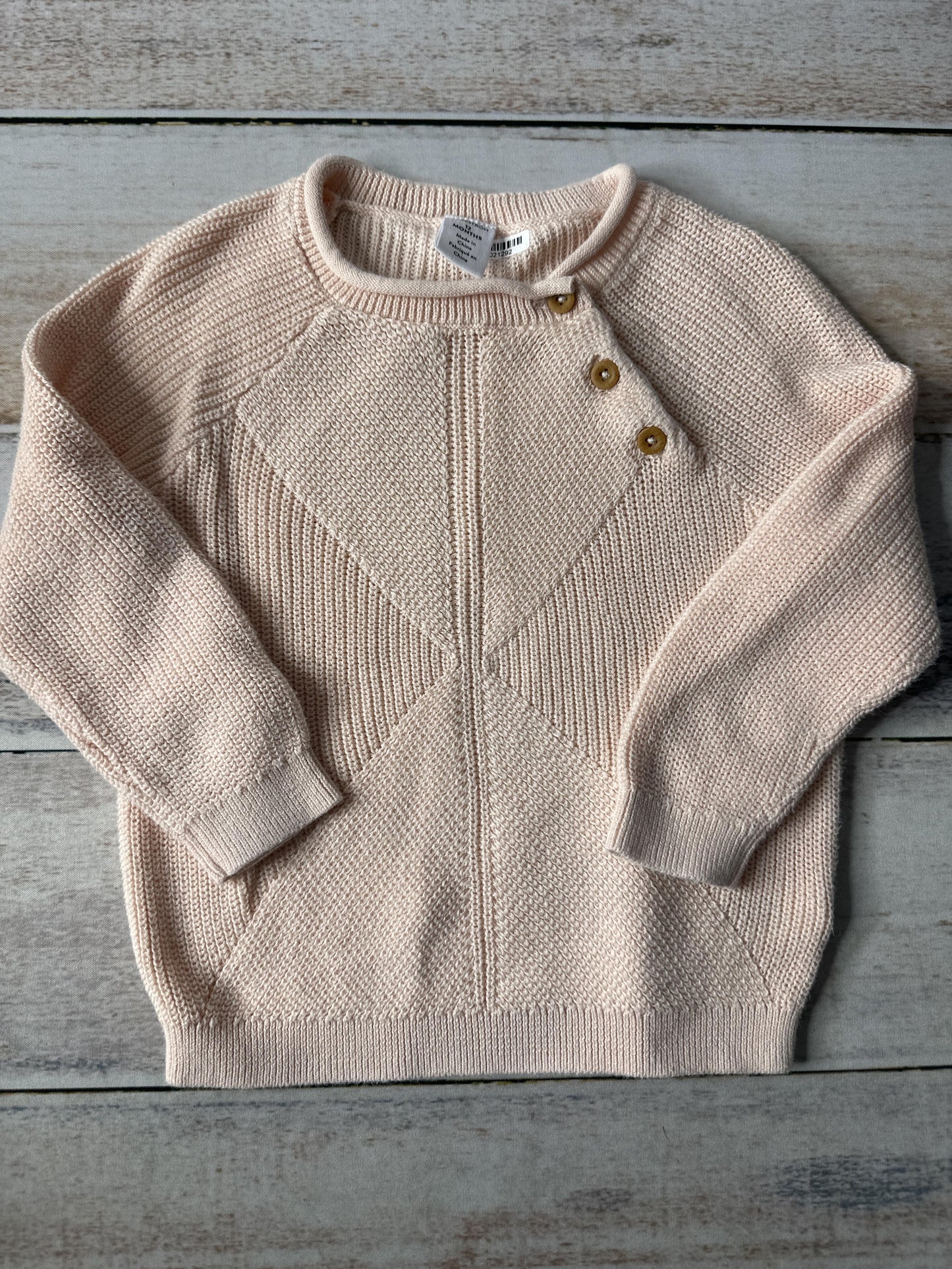 Nordstrom Girls pink Sweater Size: 12 months pink