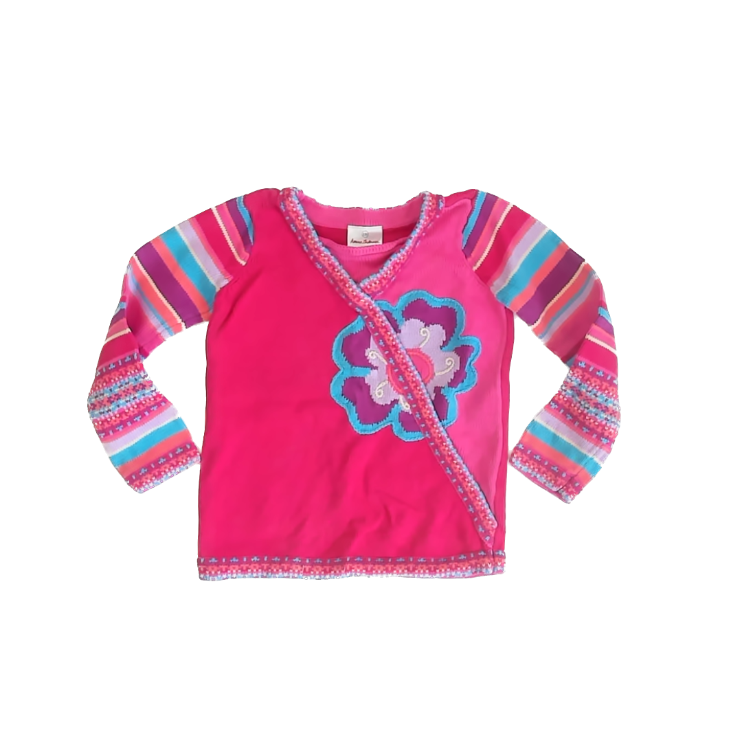 Hanna Andersson Girls Pink Sweater Size: EU 110 (5-6Y) Pink