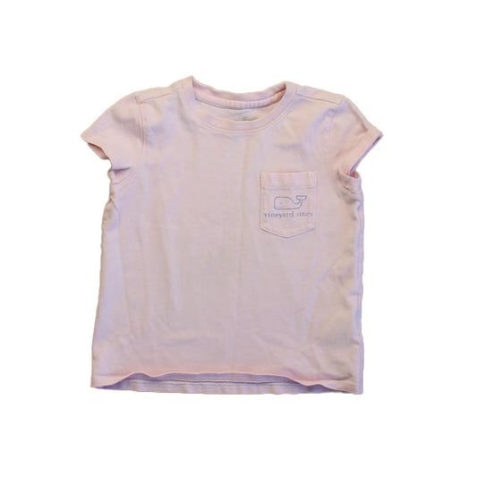 Vineyard Vines Girls Pink T-Shirt Size: 2T Pink