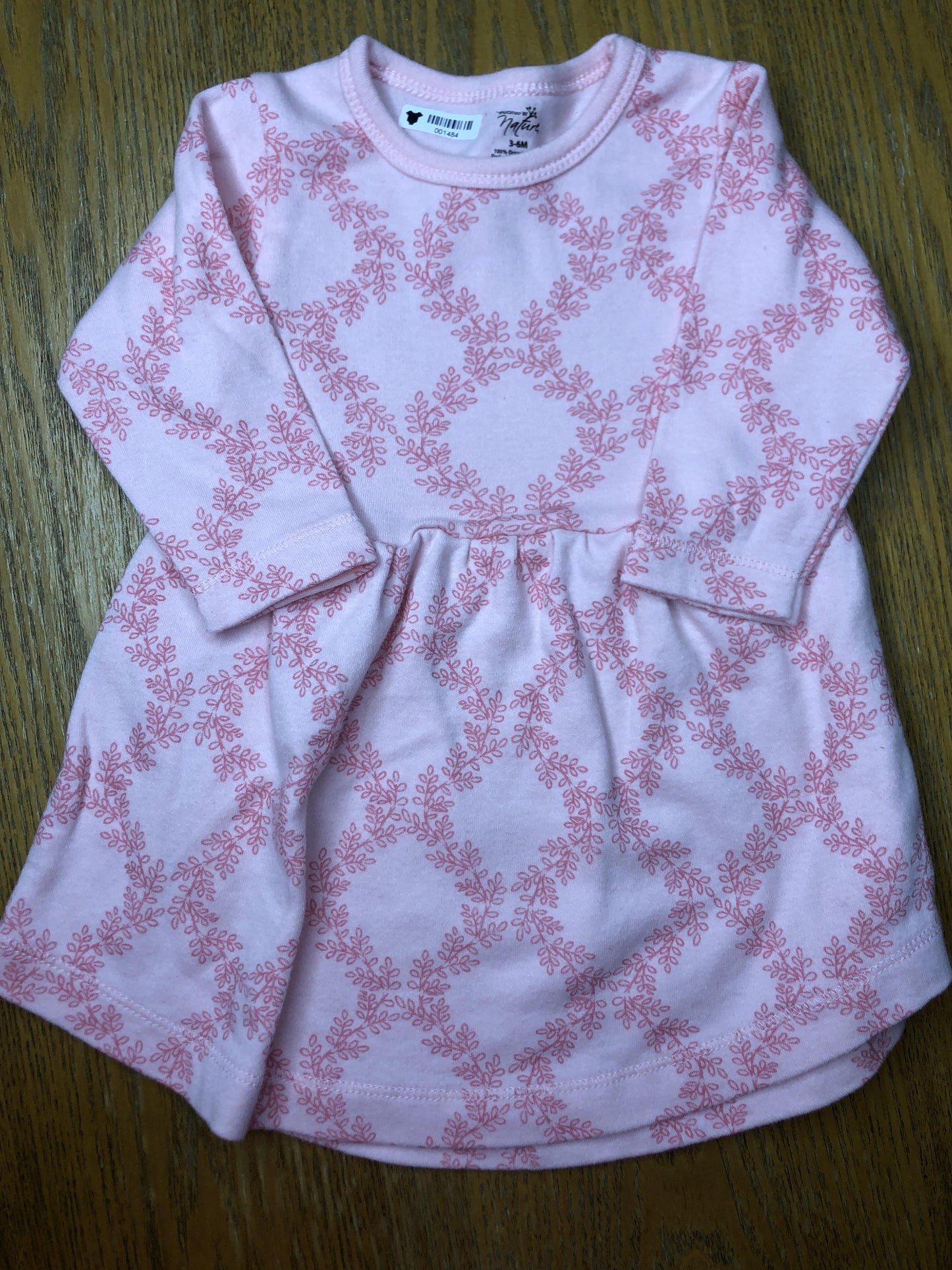 Touched by Nature Girls pink Dress Size: 3-6 months pink
