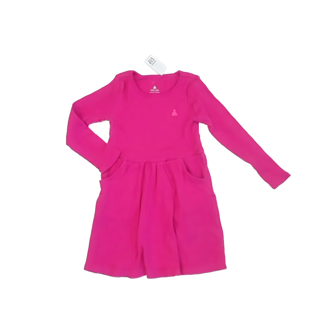 Gap Girls Pink Dress Size: 4T Pink