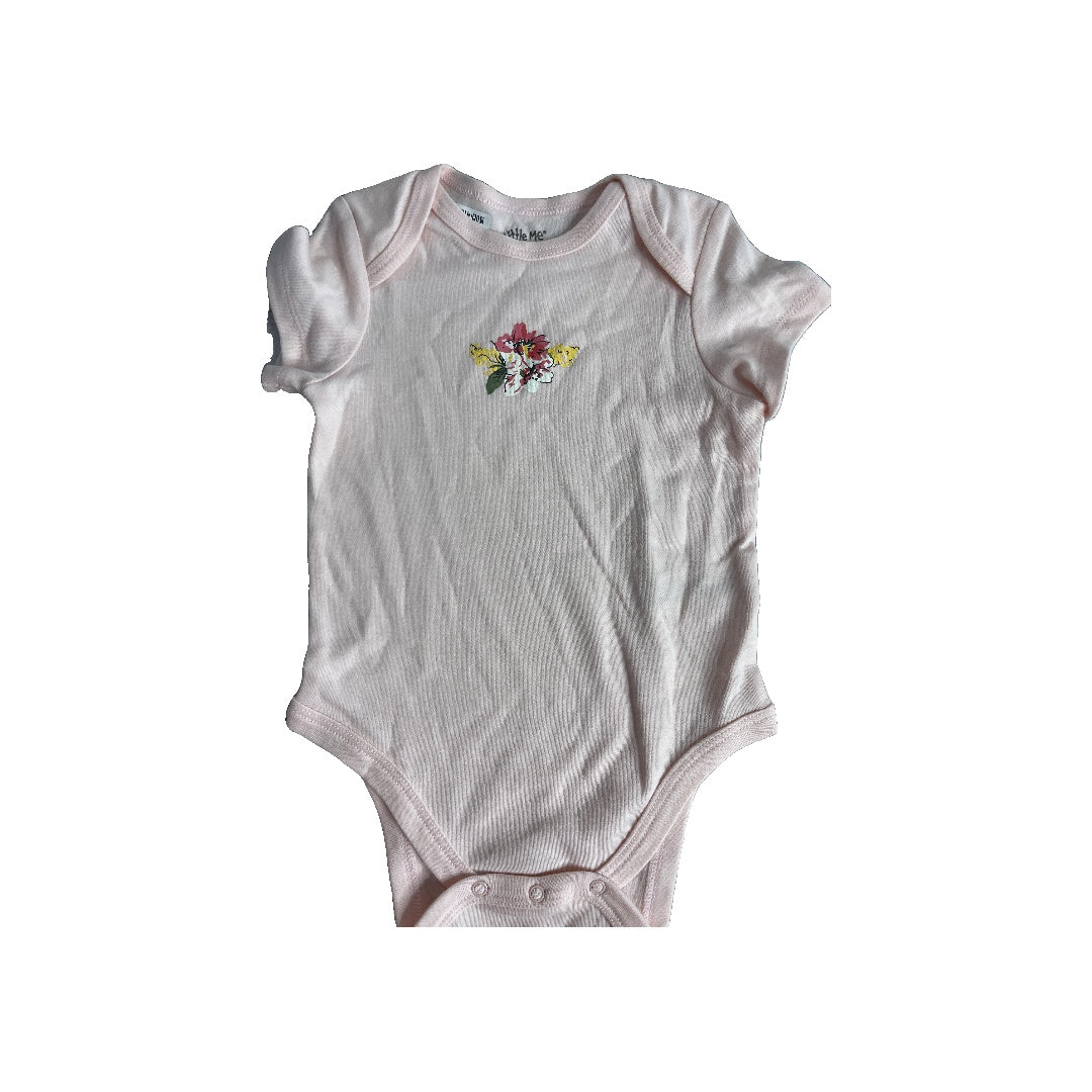 Little Me Girls pink Onesie Size: 9 months pink