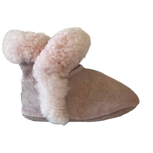 Ugg Girls Pink Booties Size: 2-3 Infant Pink