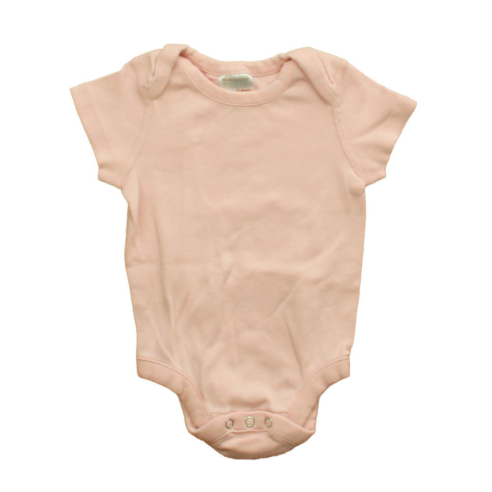 Hanna Andersson Girls Pink Onesie Size: 6-12 Months Pink