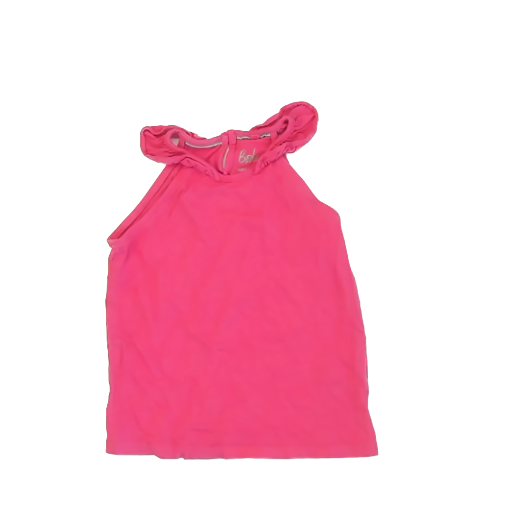 Boden Girls Pink Tank Top Size: 7-8 Years Pink