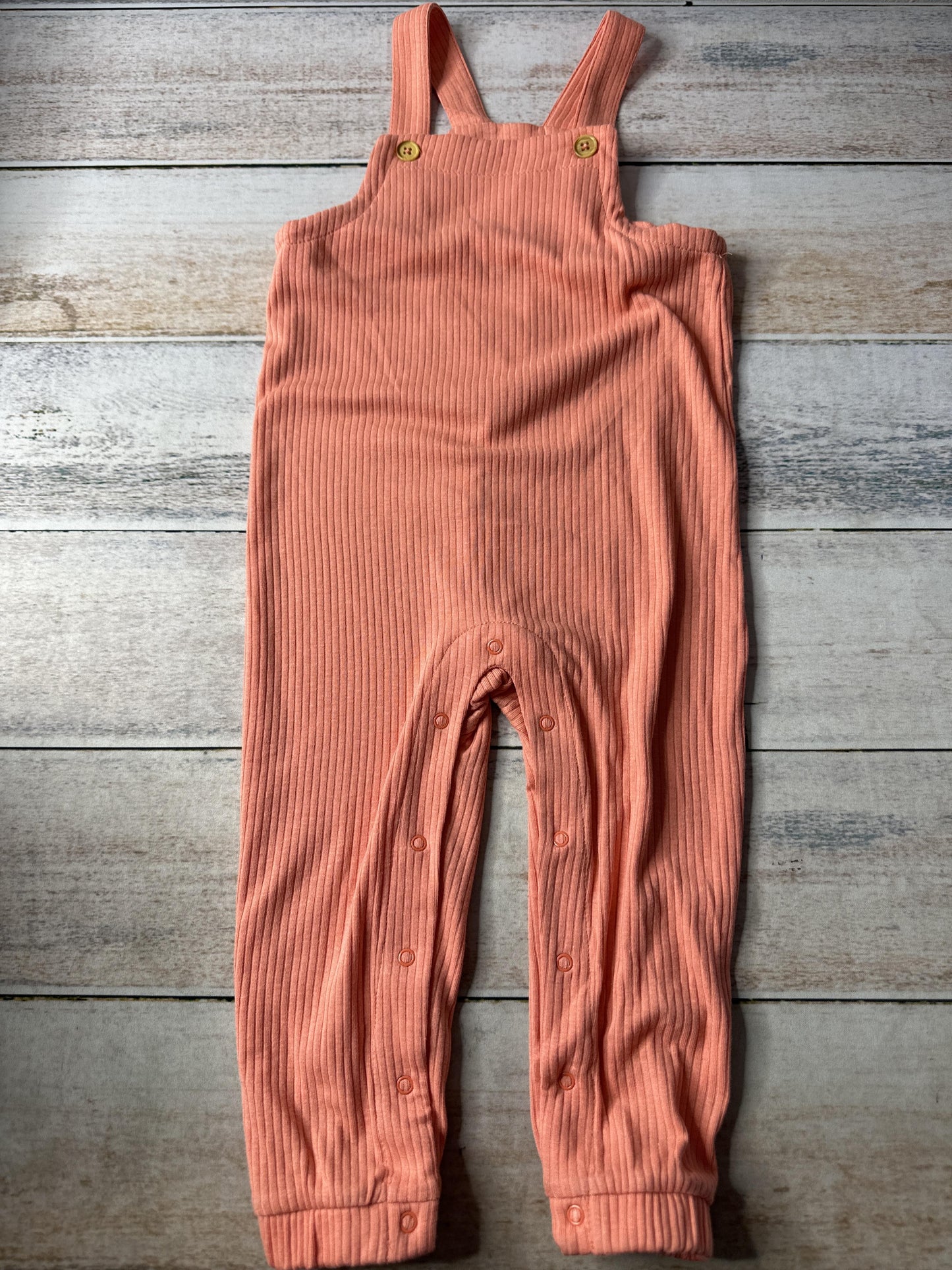 Girls pink Overalls Size: 18 months pink