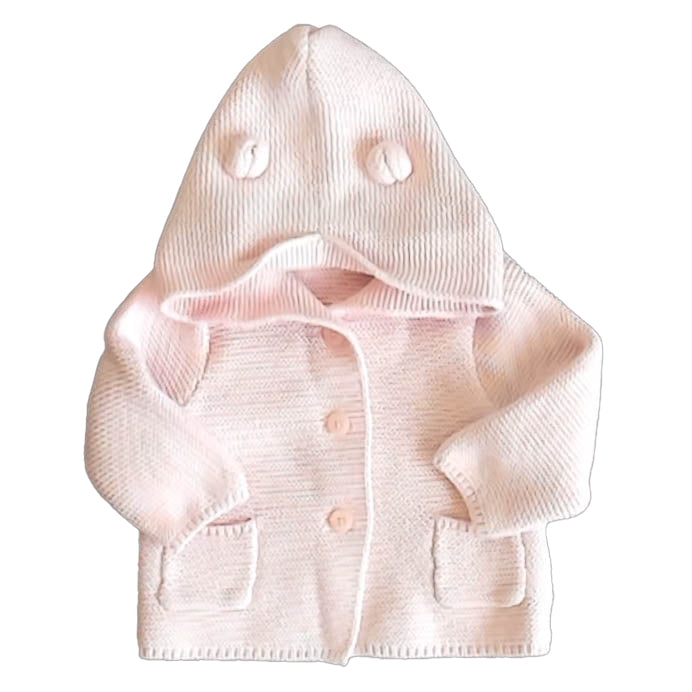 Gap Girls Pink Cardigan Size: 6-12 Months Pink
