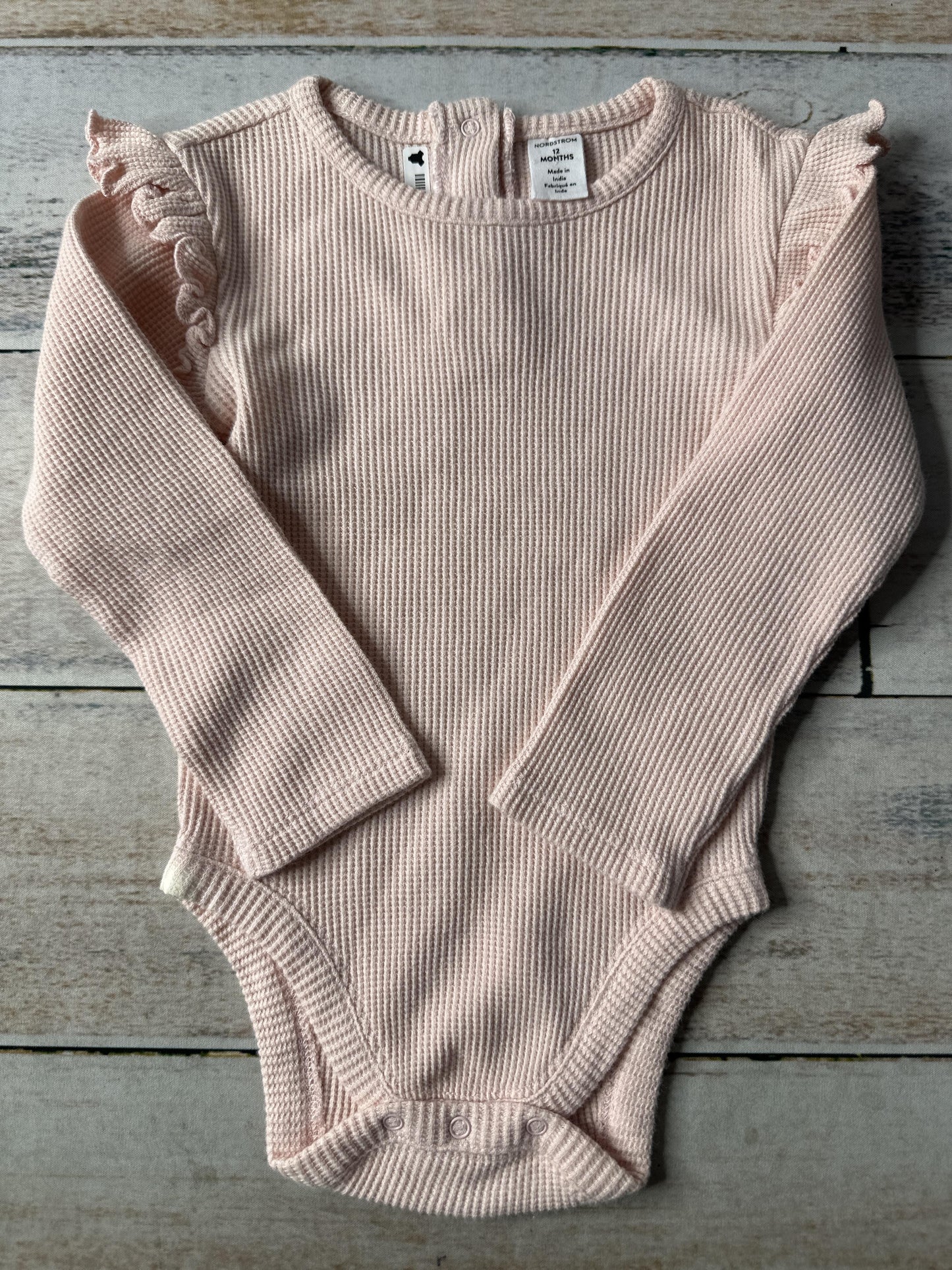Nordstrom Girls pink Onesie Size: 12 months pink