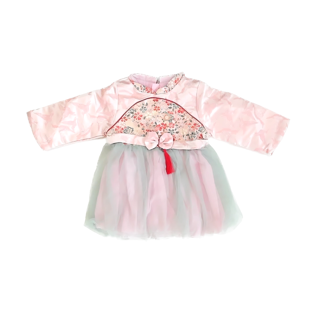 Unknown Girls Pink Dress Size: *3-4T Pink