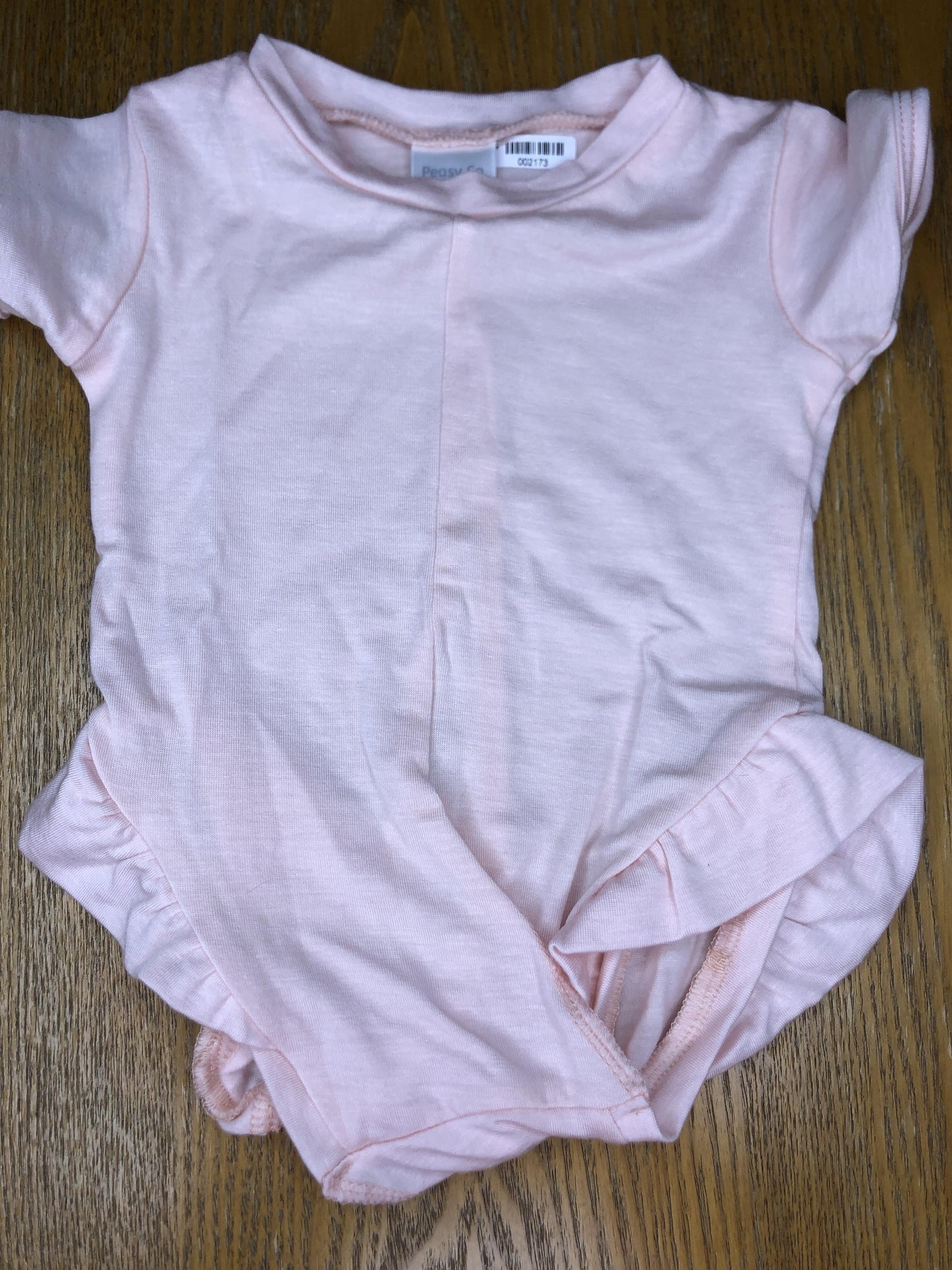 Peasy Girls pink Onesie Size: 3-6 months pink